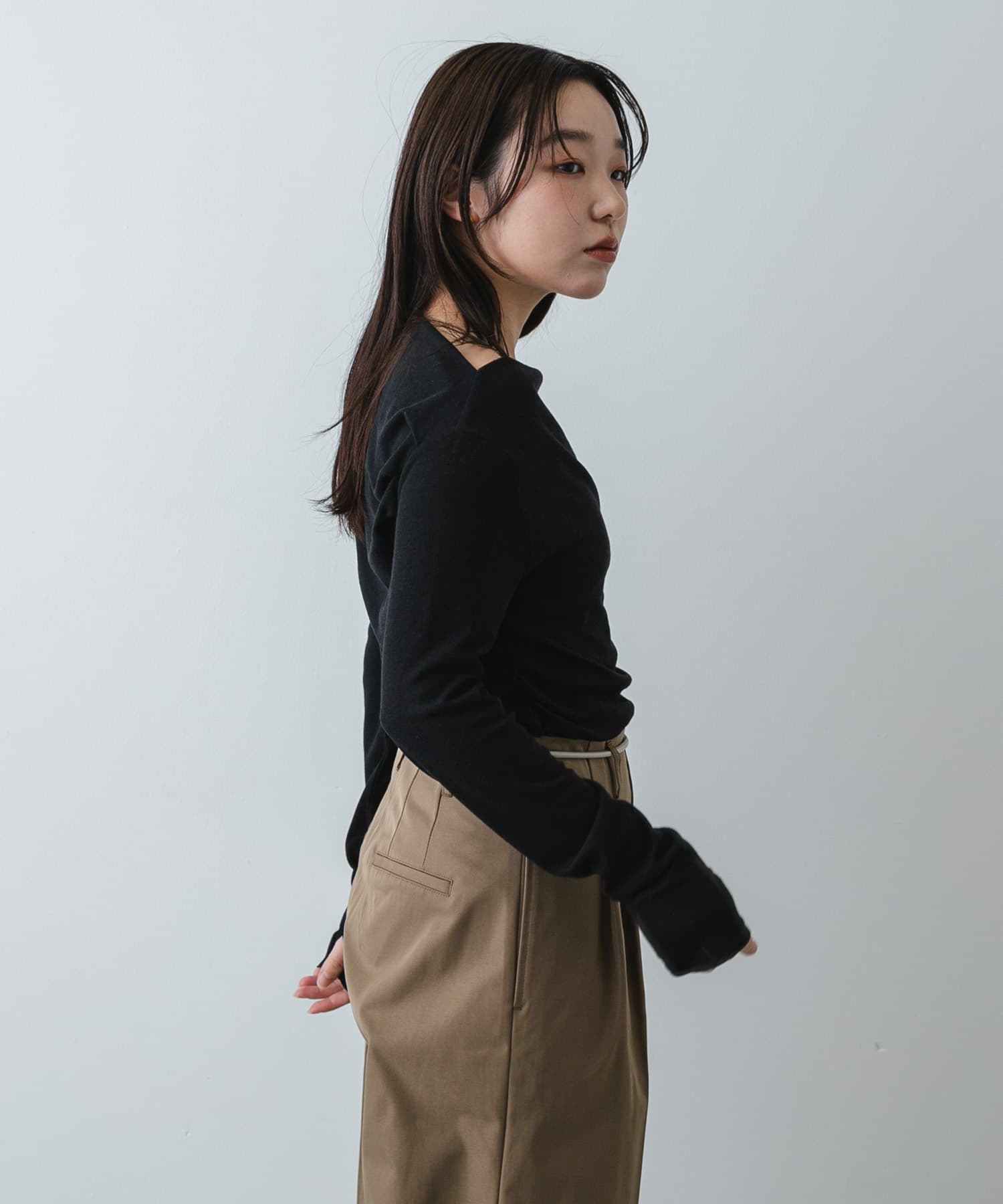 身長：158cm サイズ：one