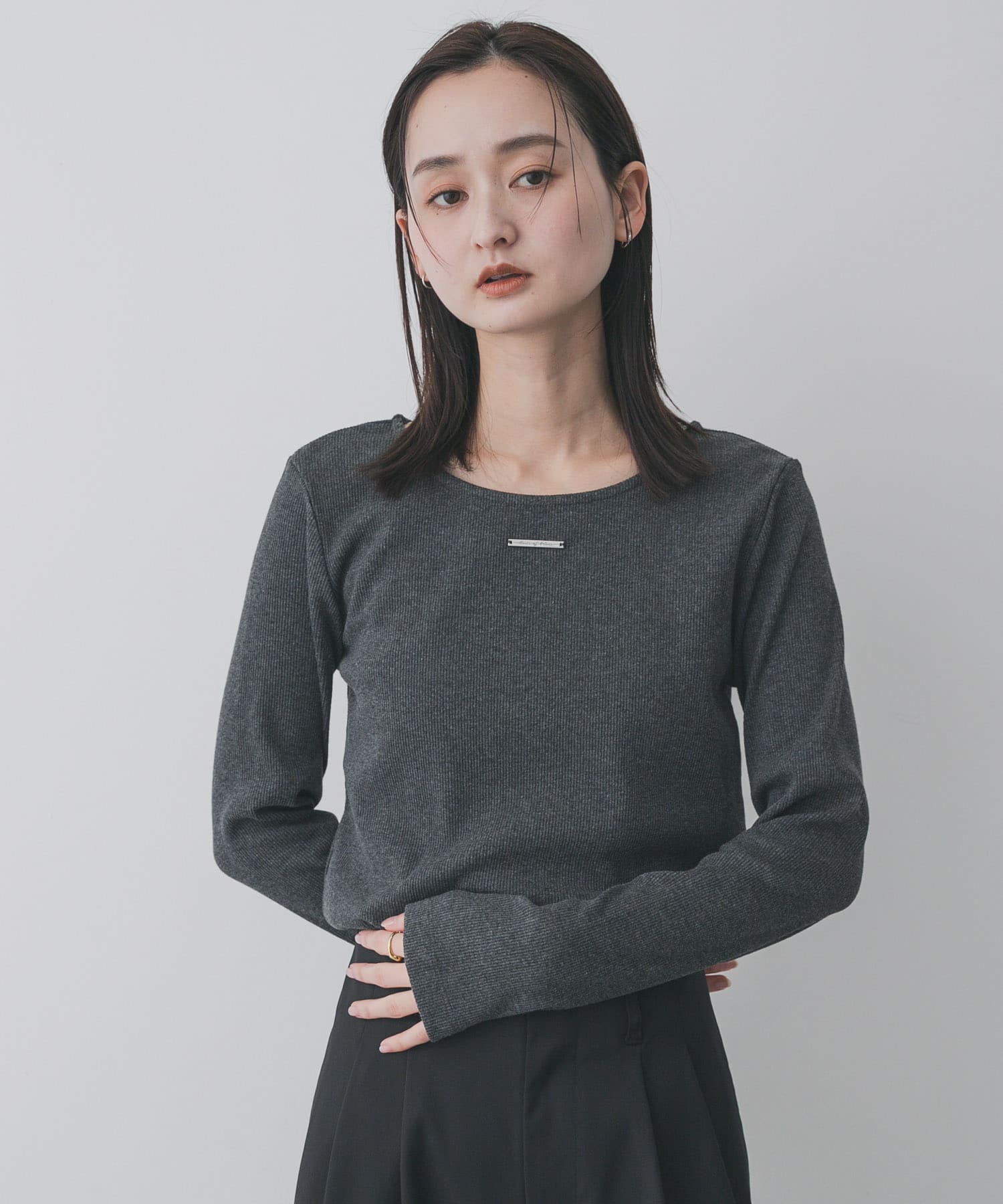 身長：169cm サイズ：one