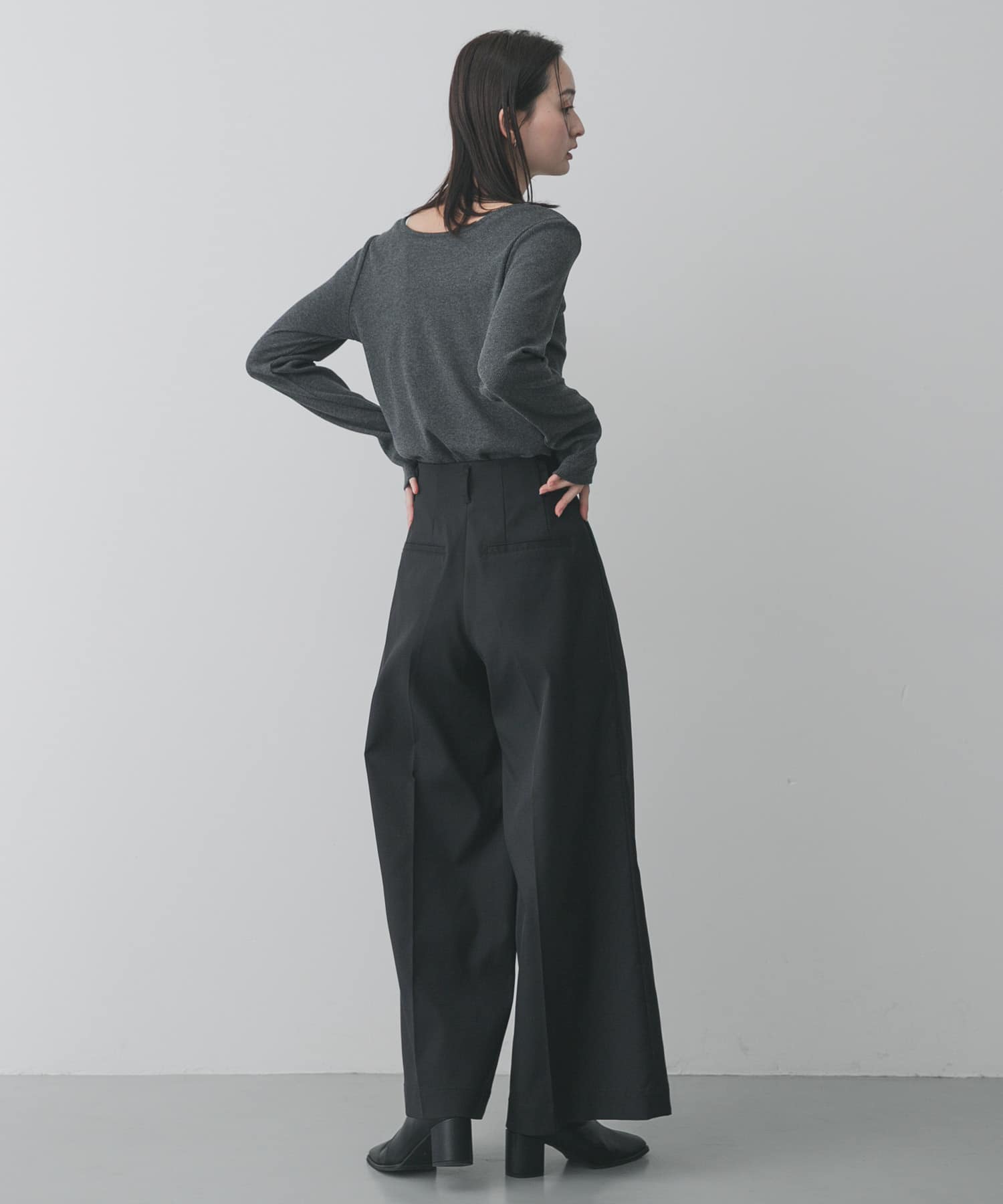 身長：169cm サイズ：one