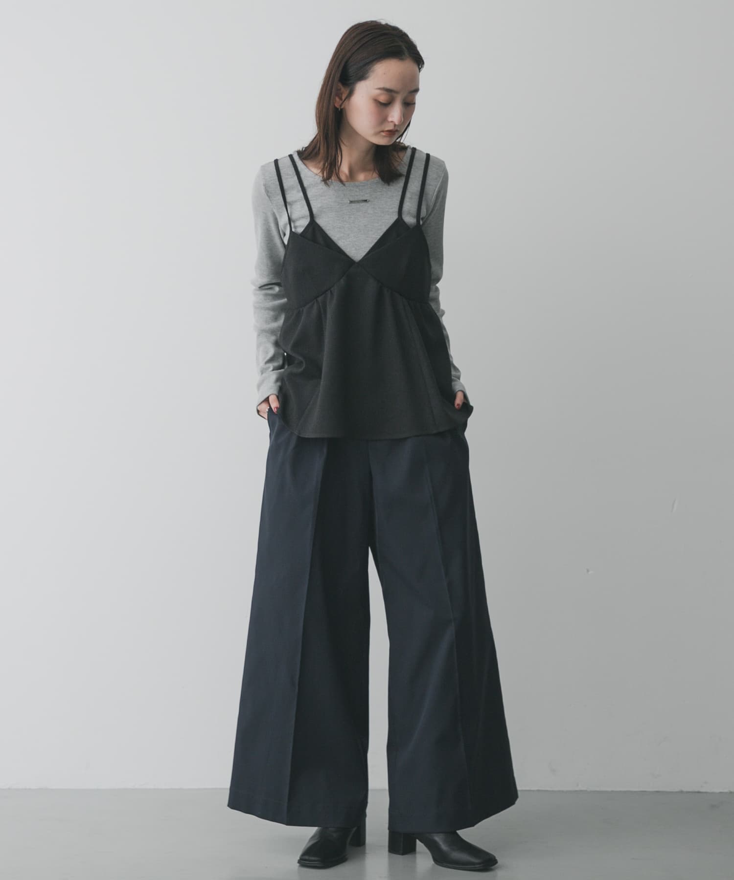 身長：169cm サイズ：one