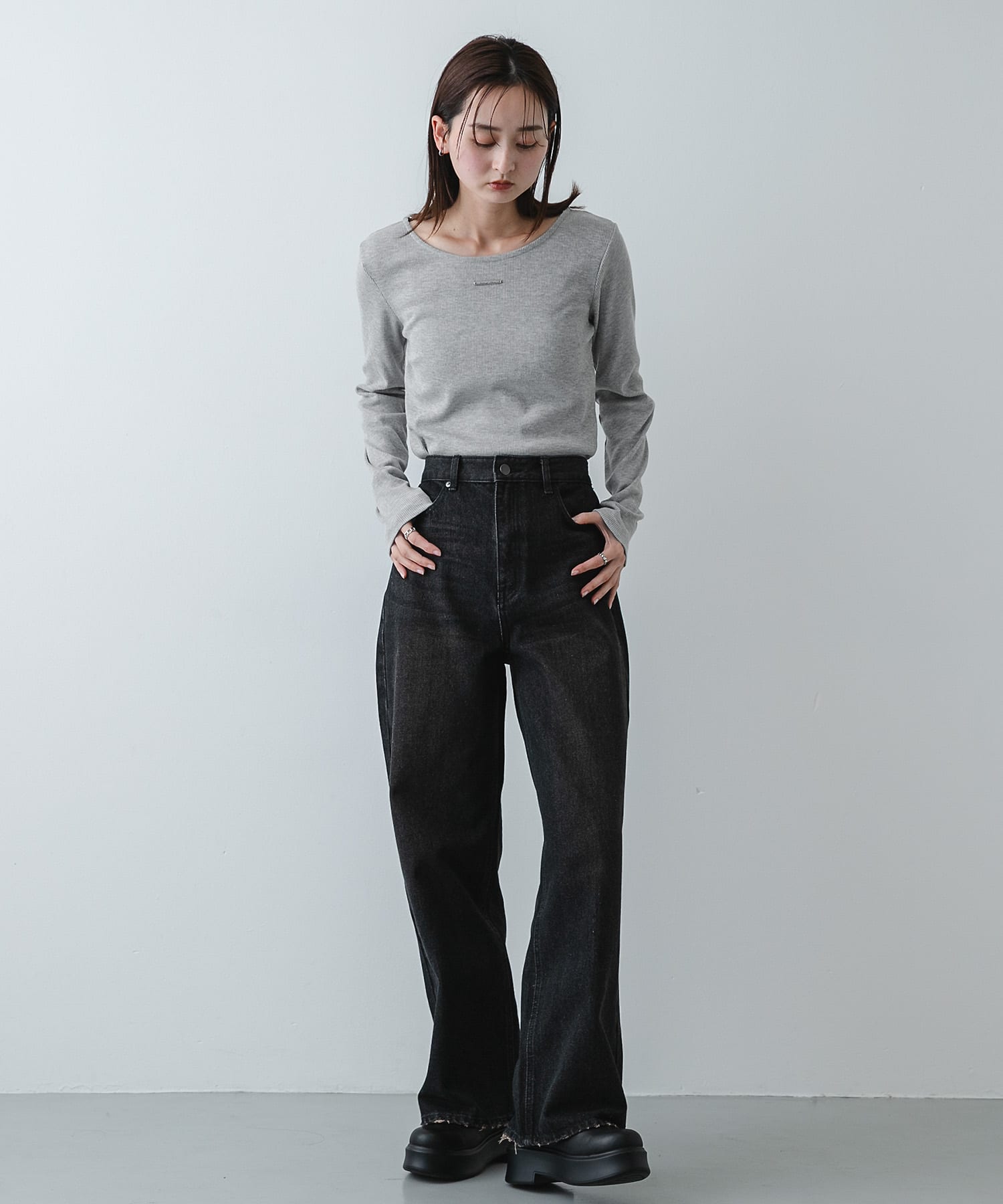 身長：169cm サイズ：one