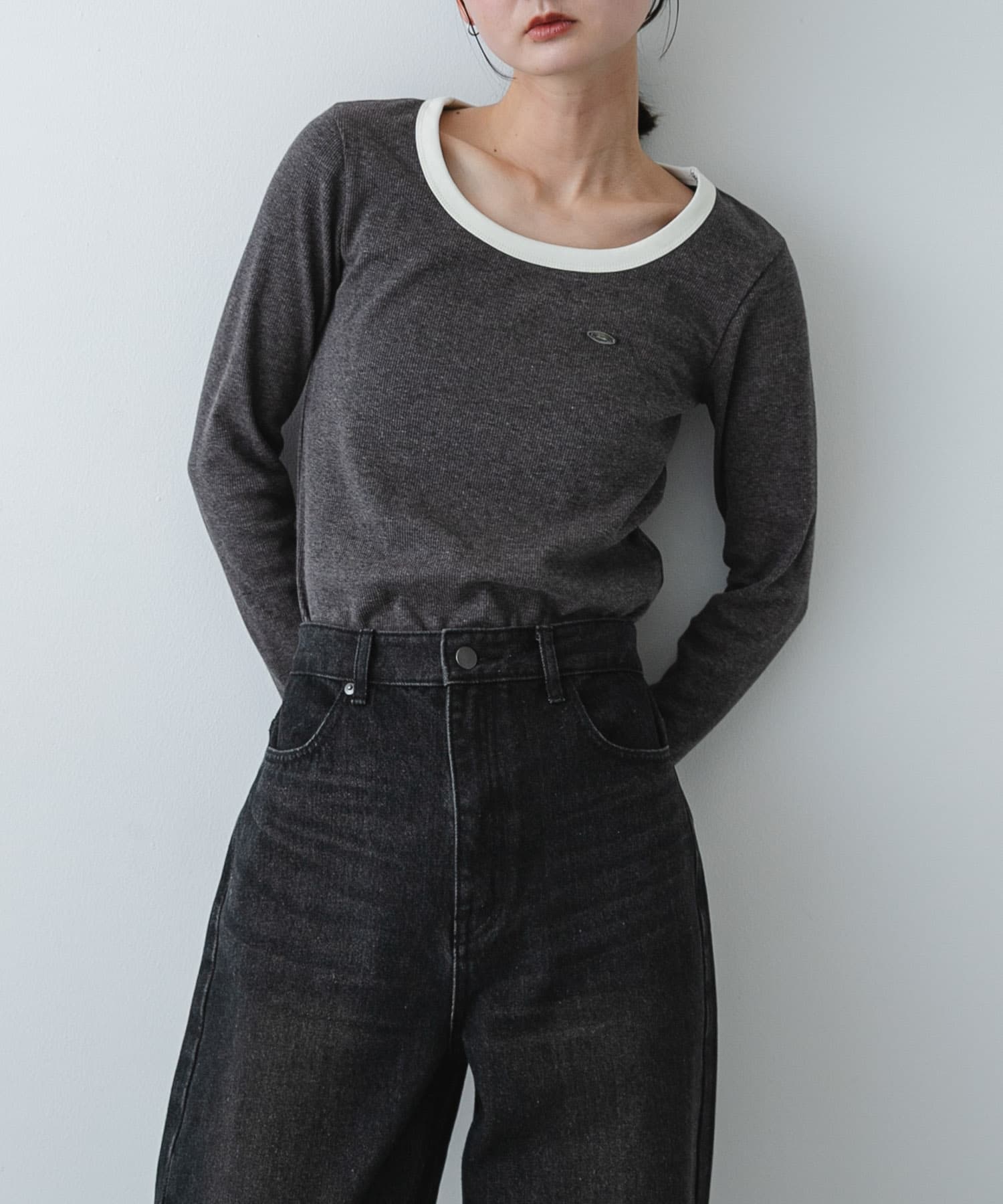 身長：169cm サイズ：one