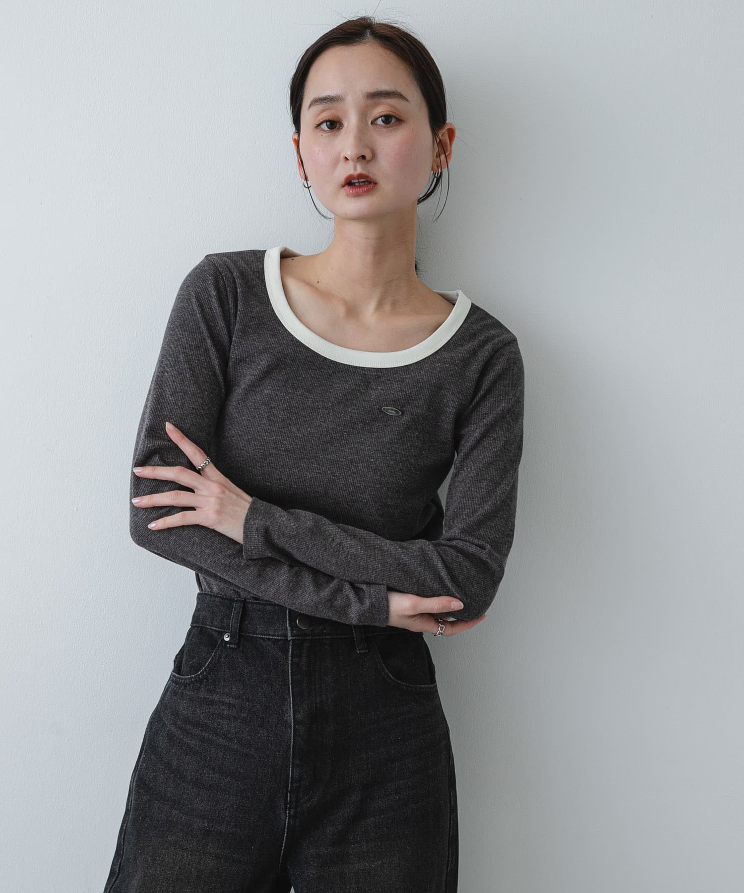 身長：169cm サイズ：one