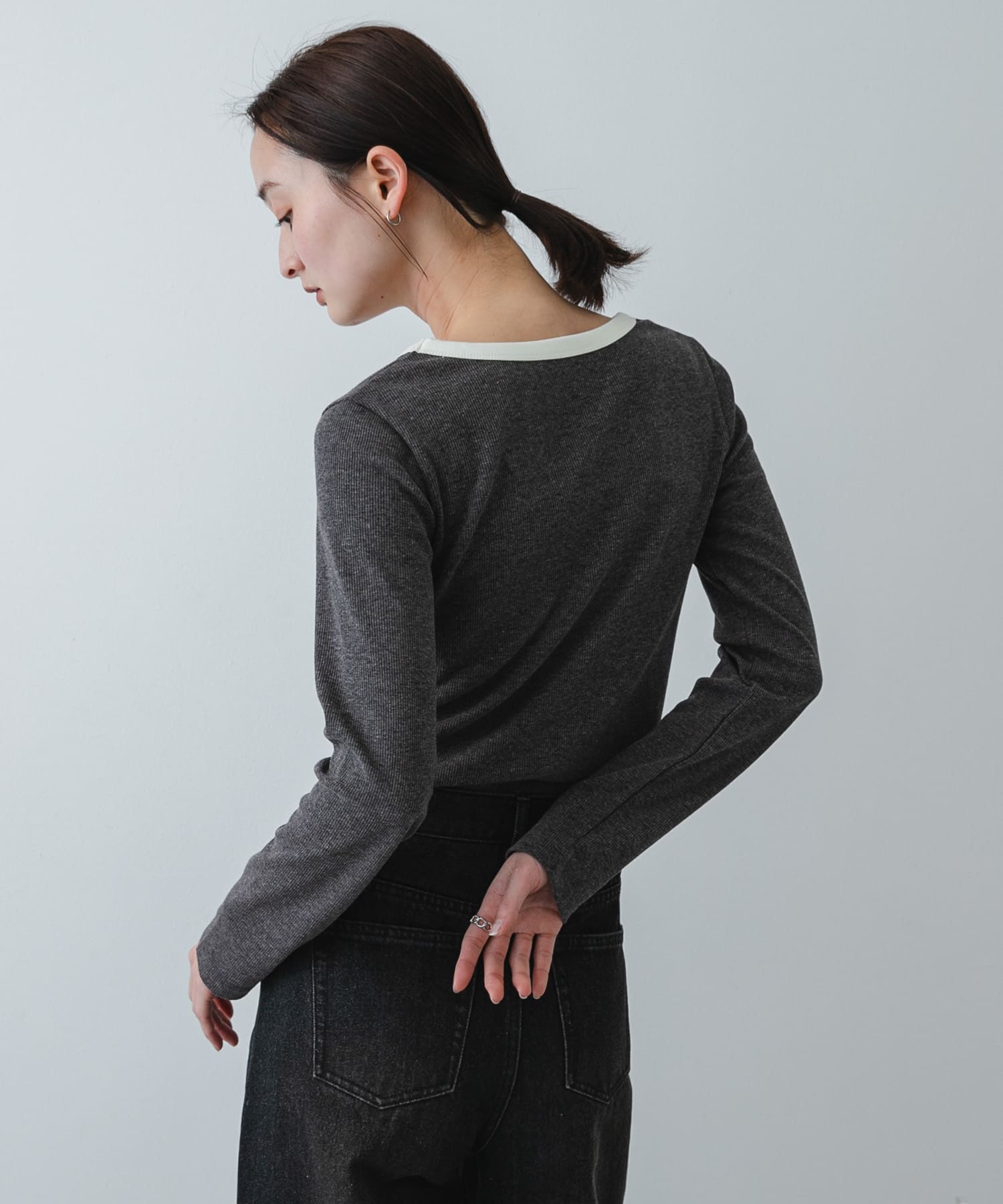 身長：169cm サイズ：one