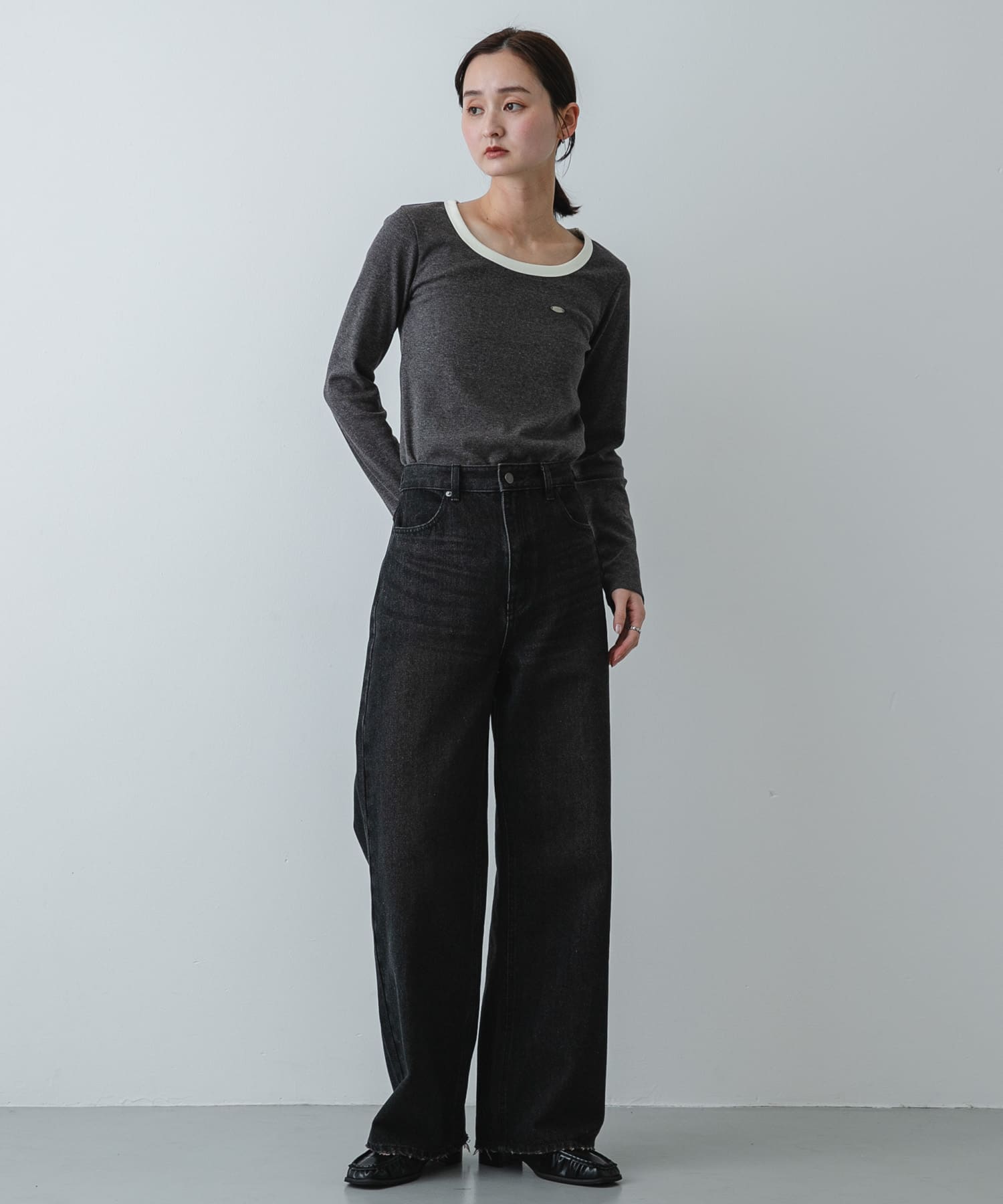 身長：169cm サイズ：one