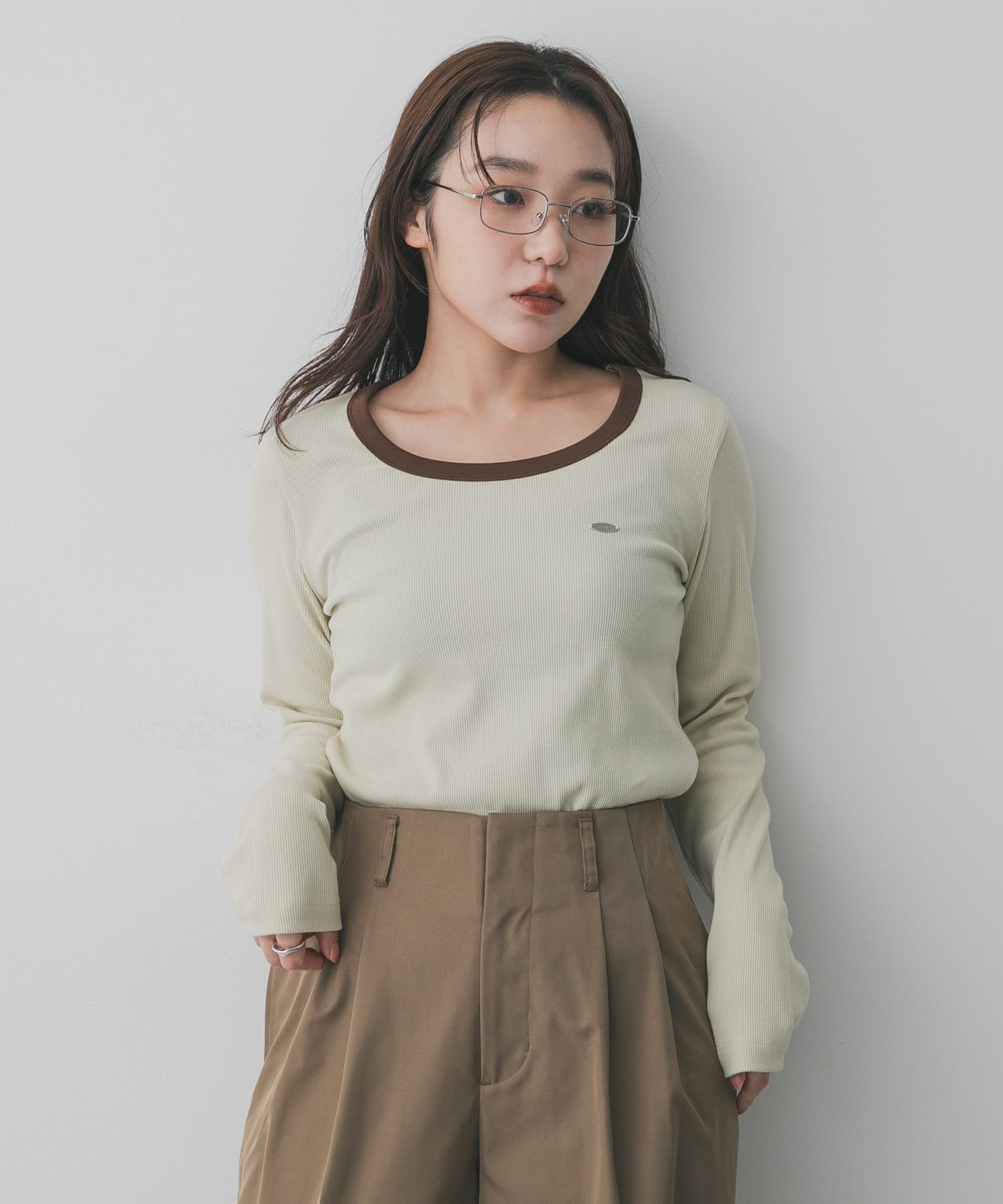 身長：158cm サイズ：one