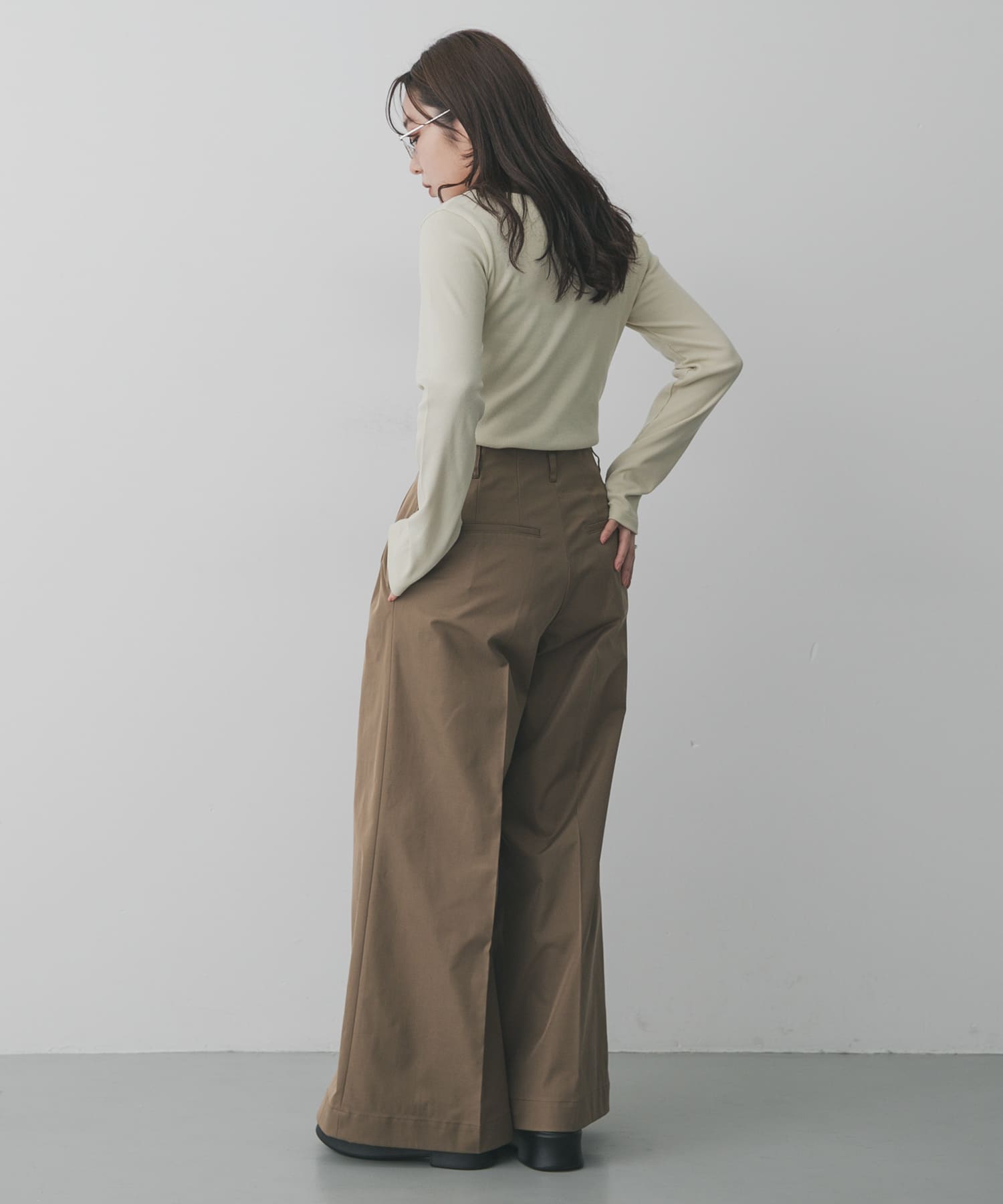身長：158cm サイズ：one