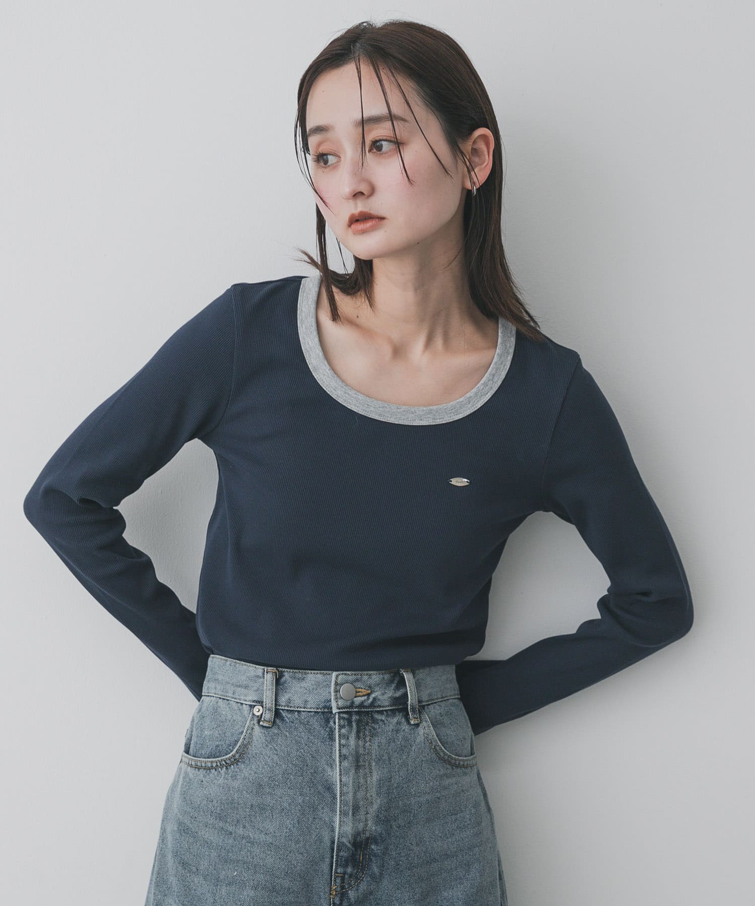 身長：169cm サイズ：one