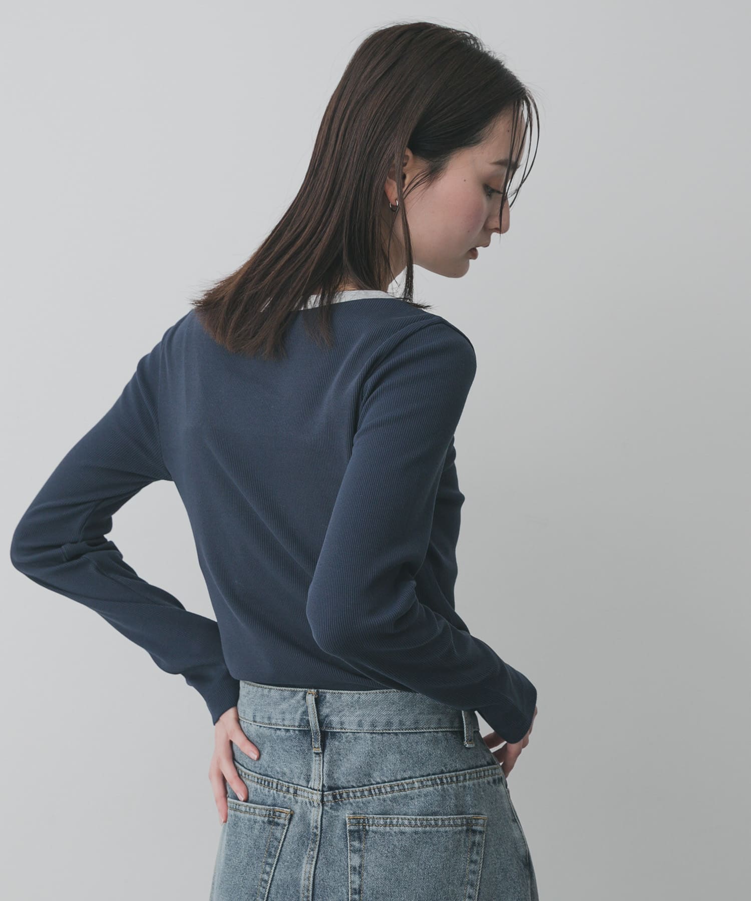 身長：169cm サイズ：one