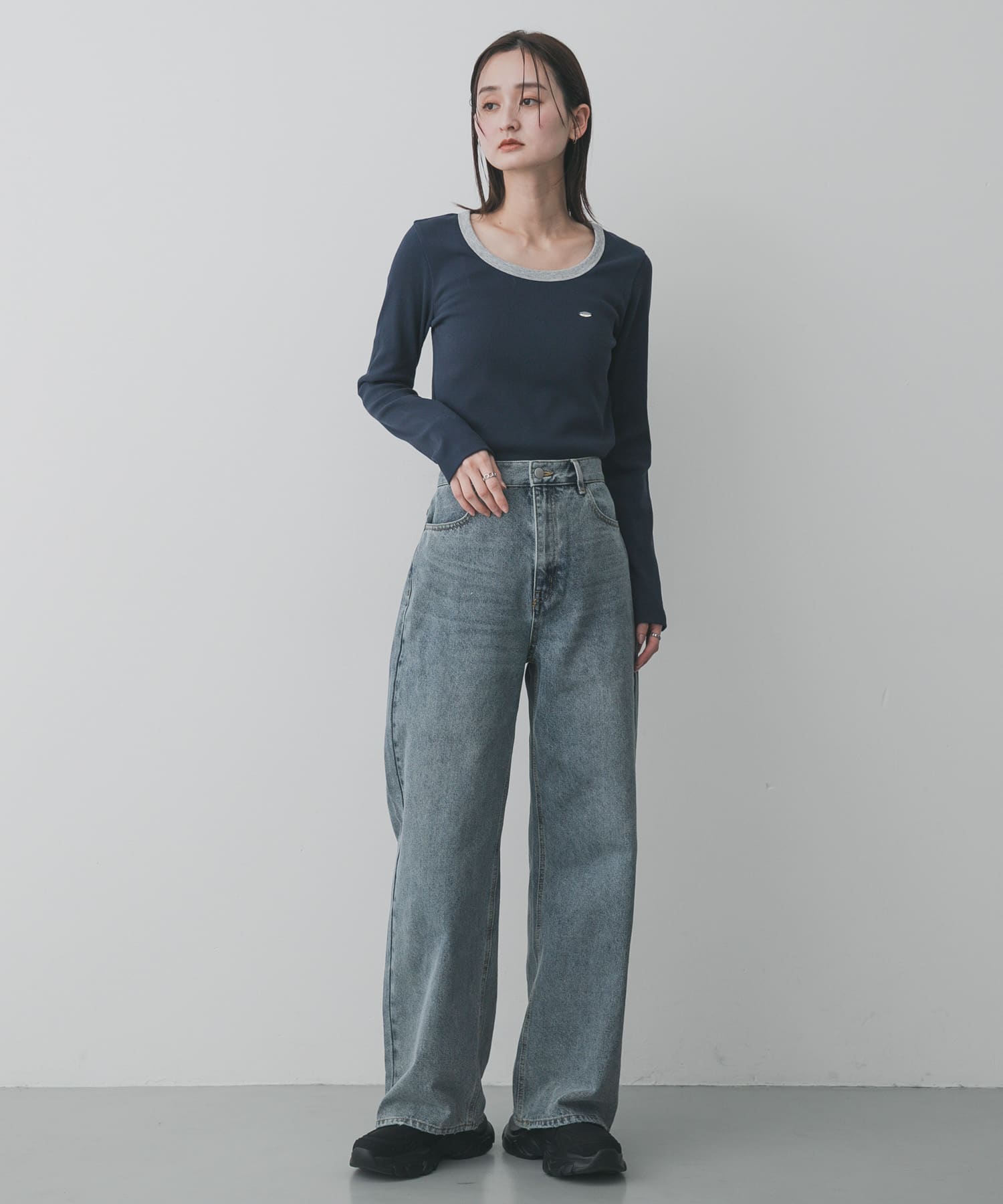 身長：169cm サイズ：one