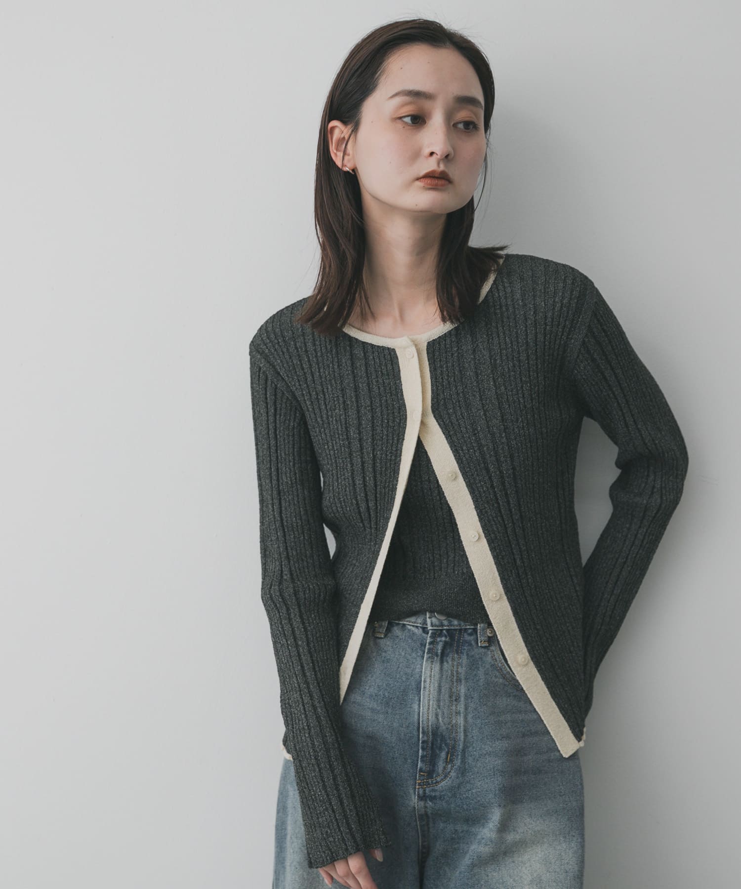 身長：169cm サイズ：one