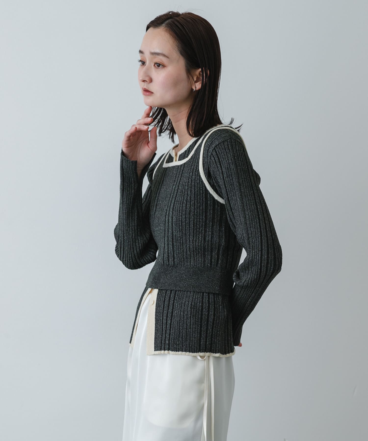 身長：169cm サイズ：one