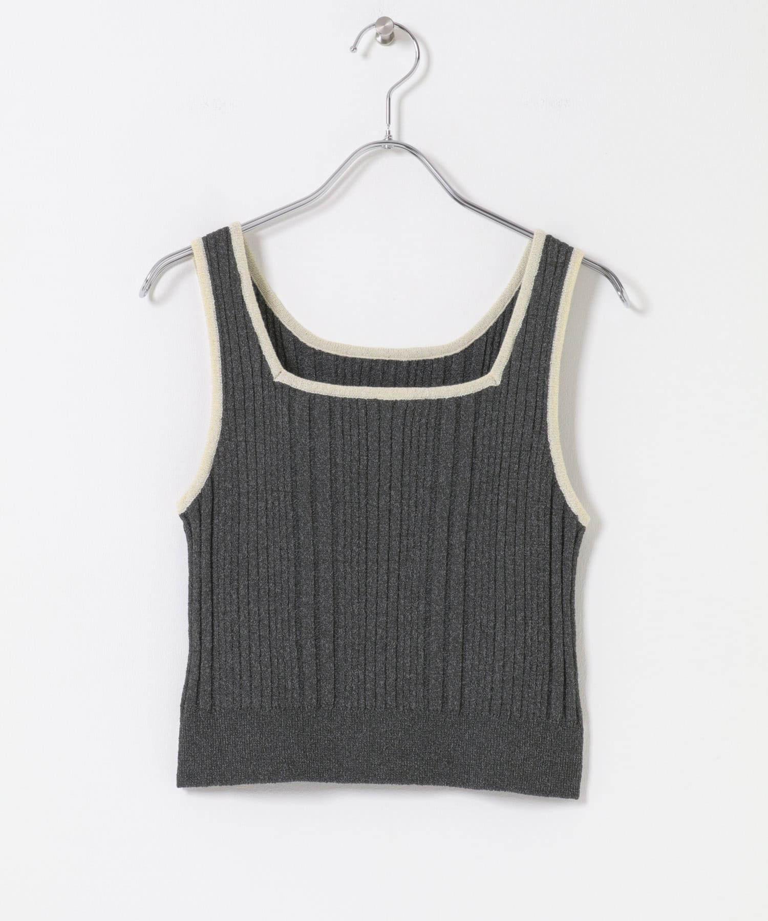 2WAYニットアンサンブル CHARCOAL One