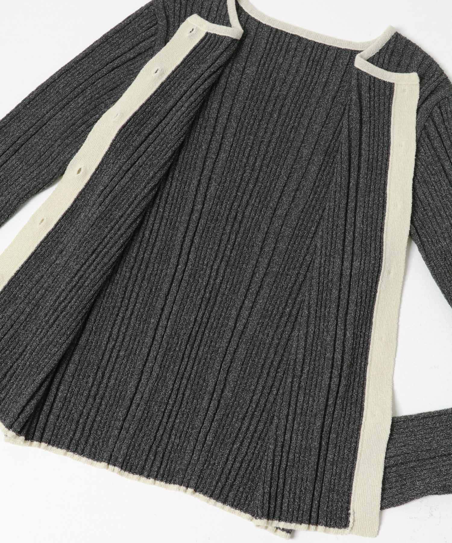 2WAYニットアンサンブル CHARCOAL One
