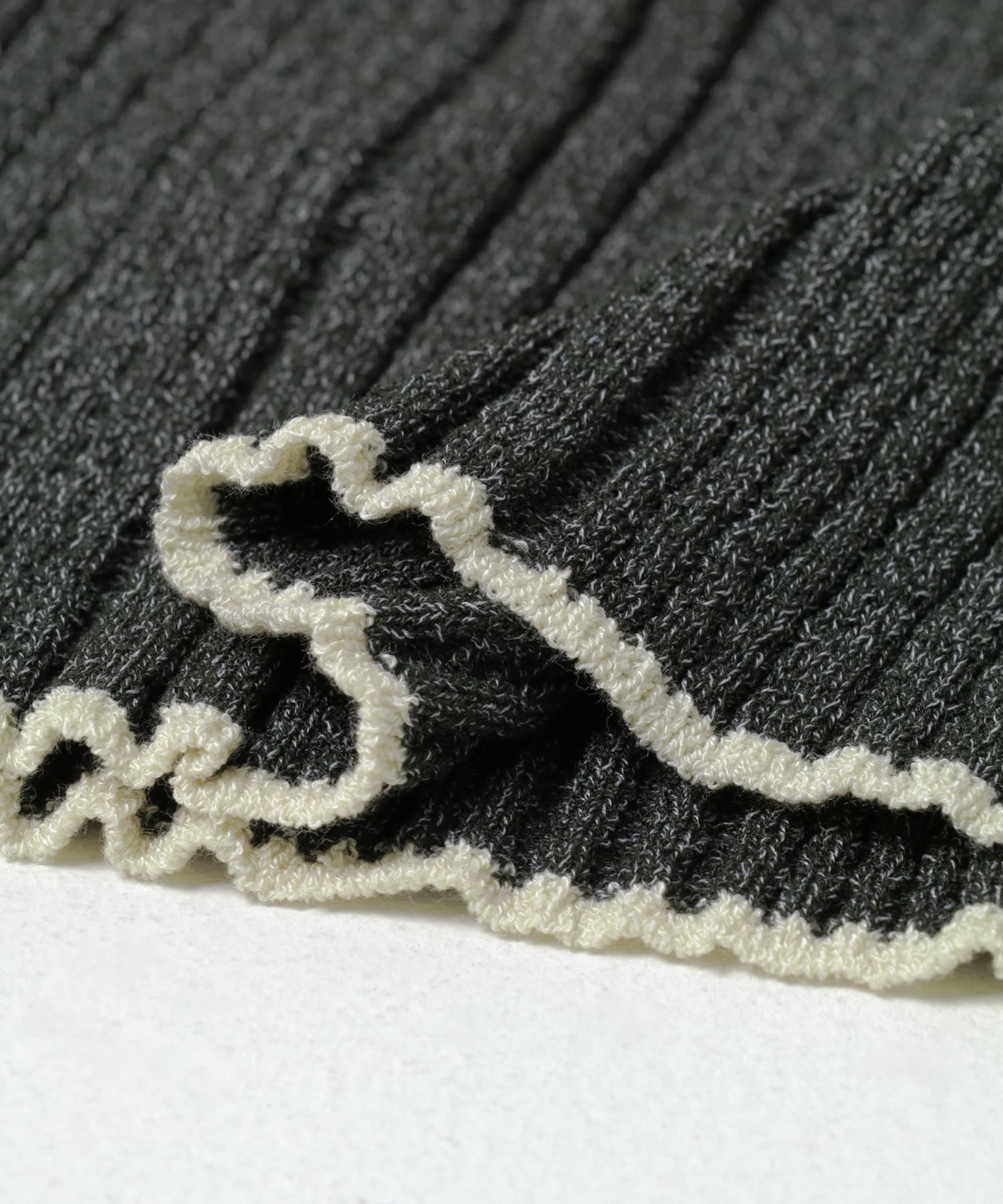 2WAYニットアンサンブル CHARCOAL One
