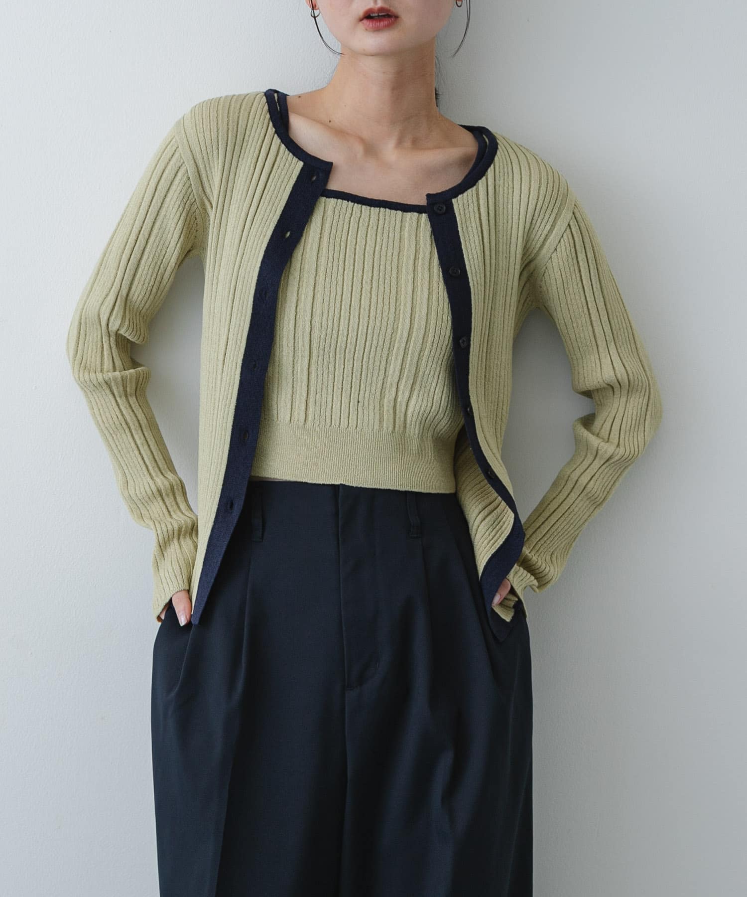 身長：169cm サイズ：one