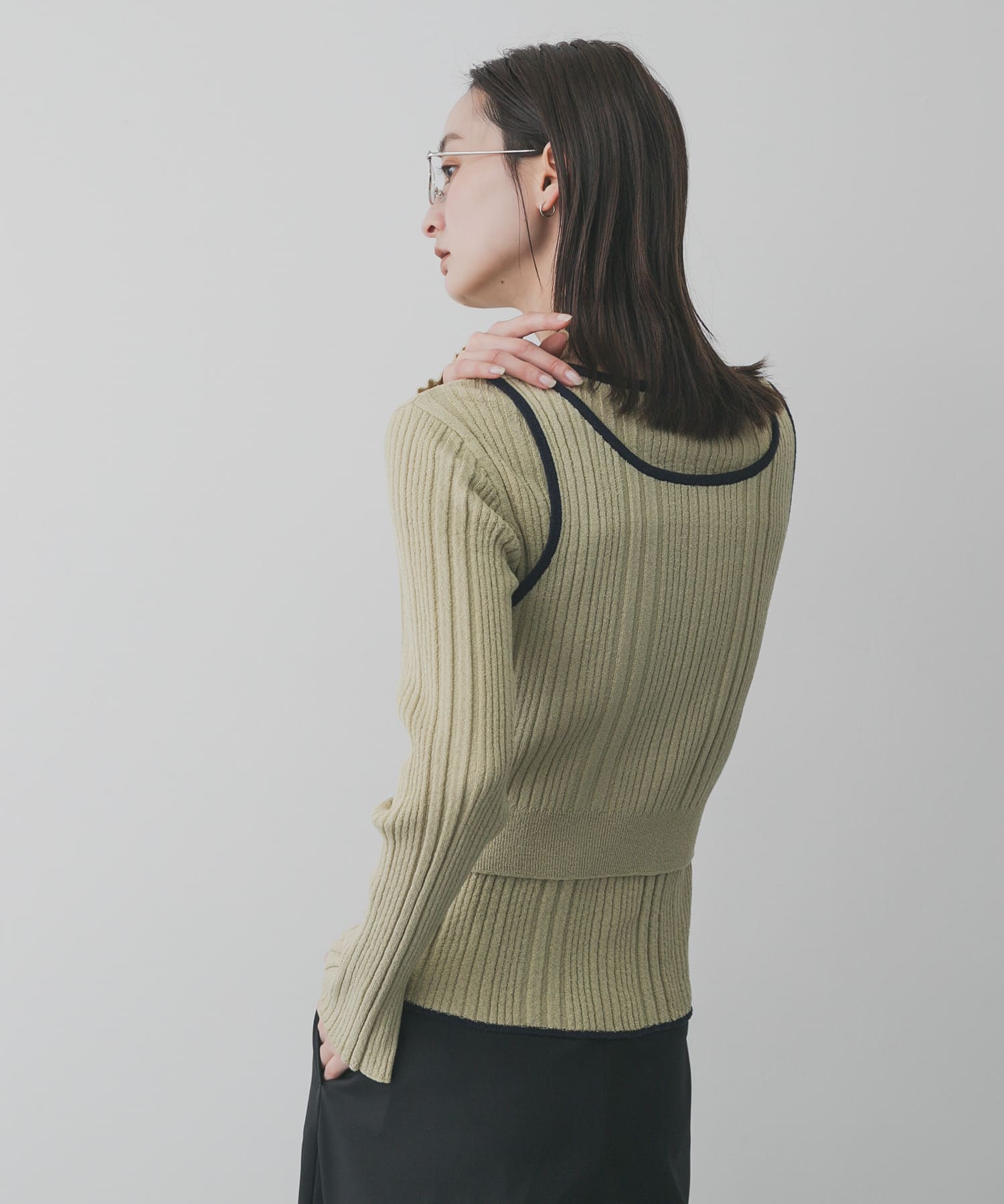 身長：169cm サイズ：one