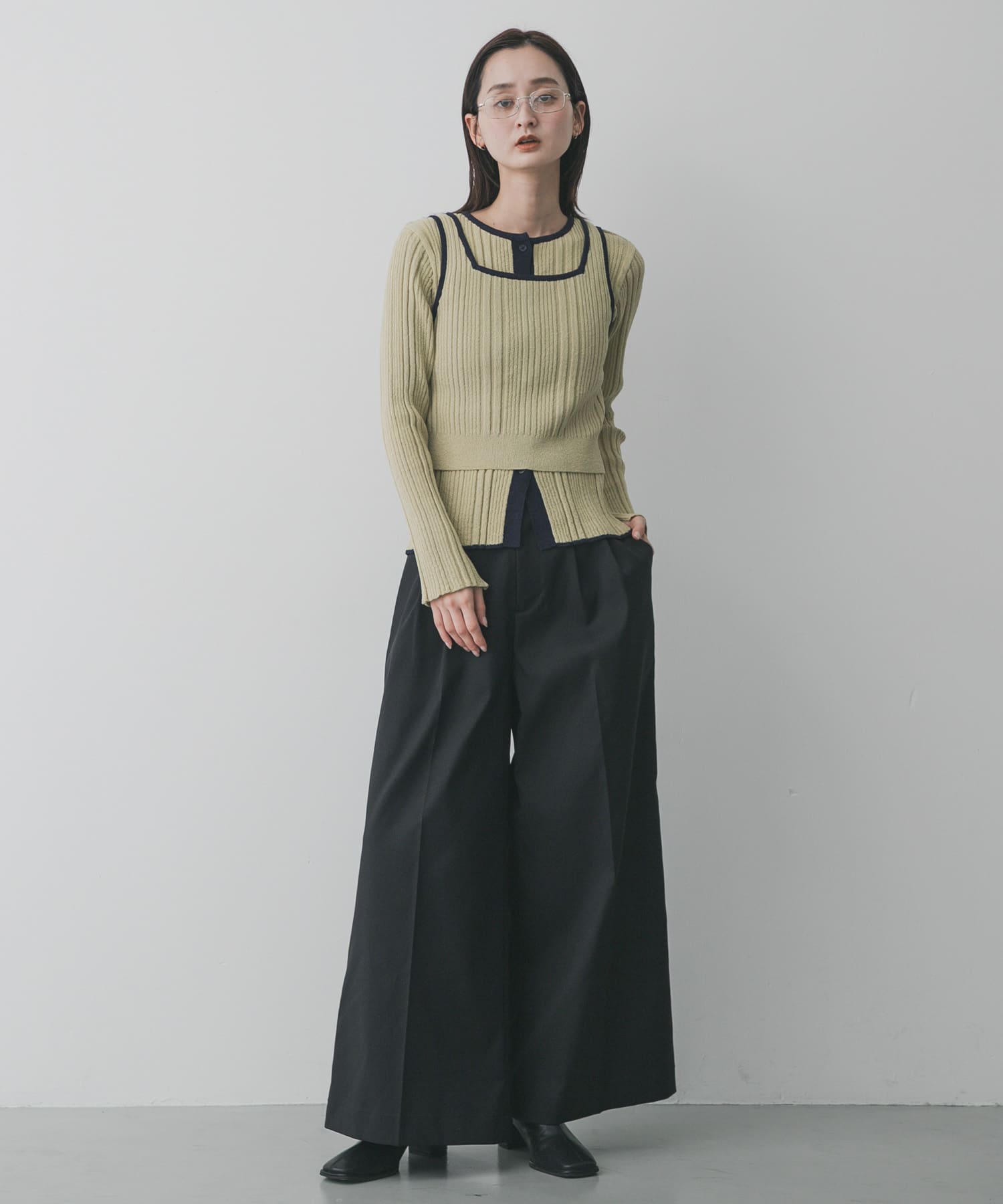 身長：169cm サイズ：one