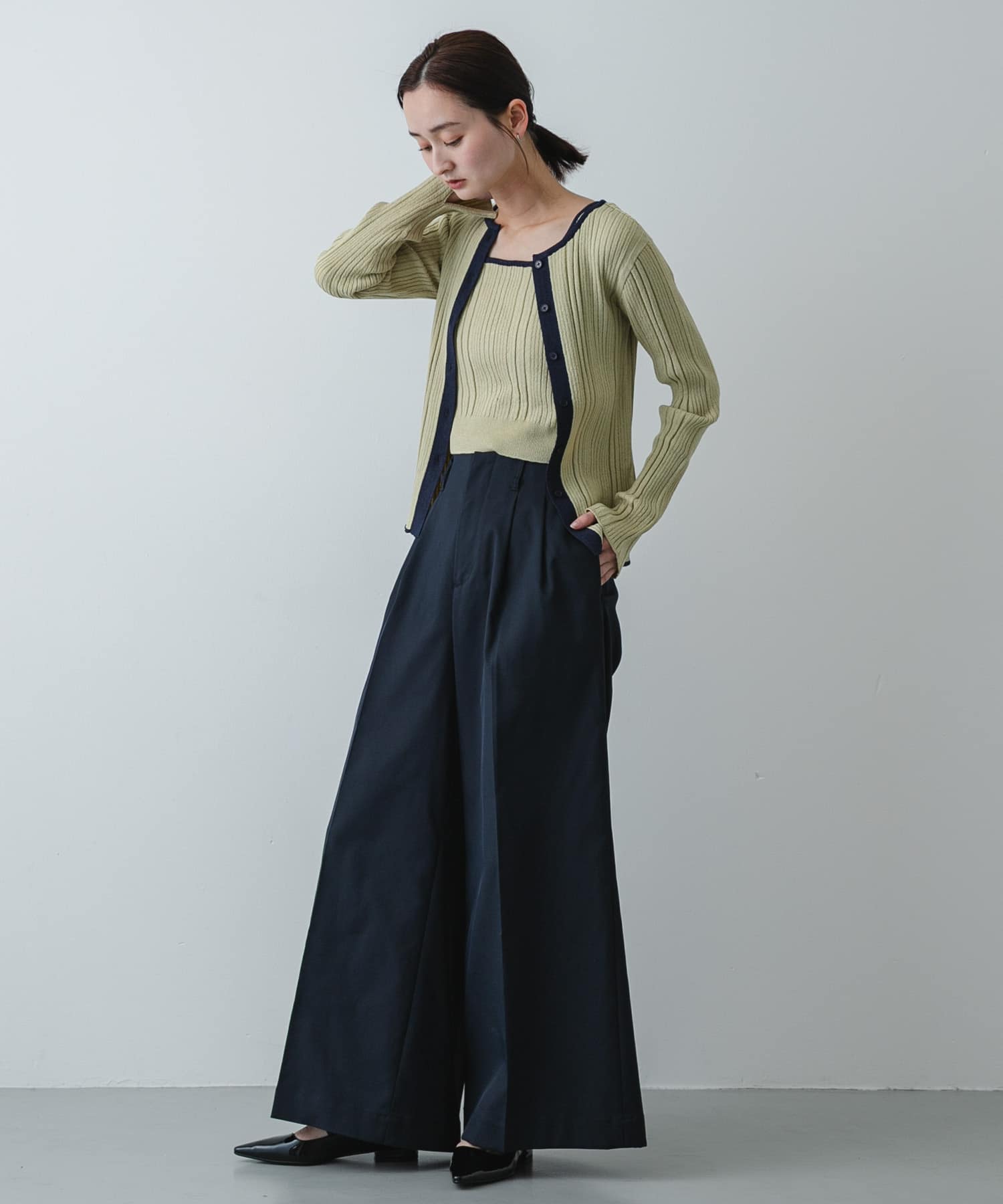 身長：169cm サイズ：one