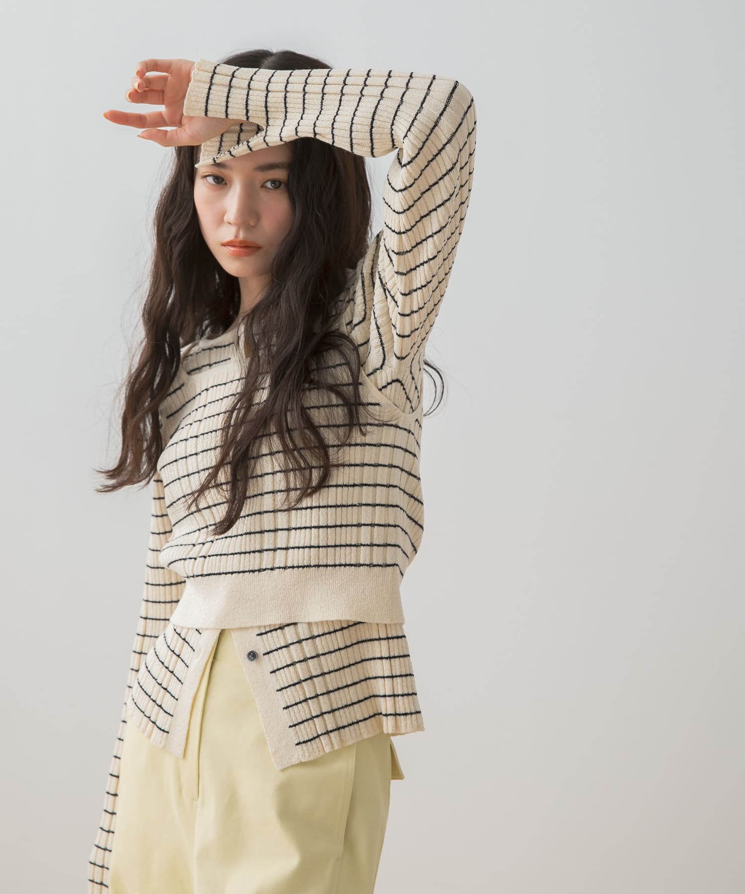 身長：160cm サイズ：one