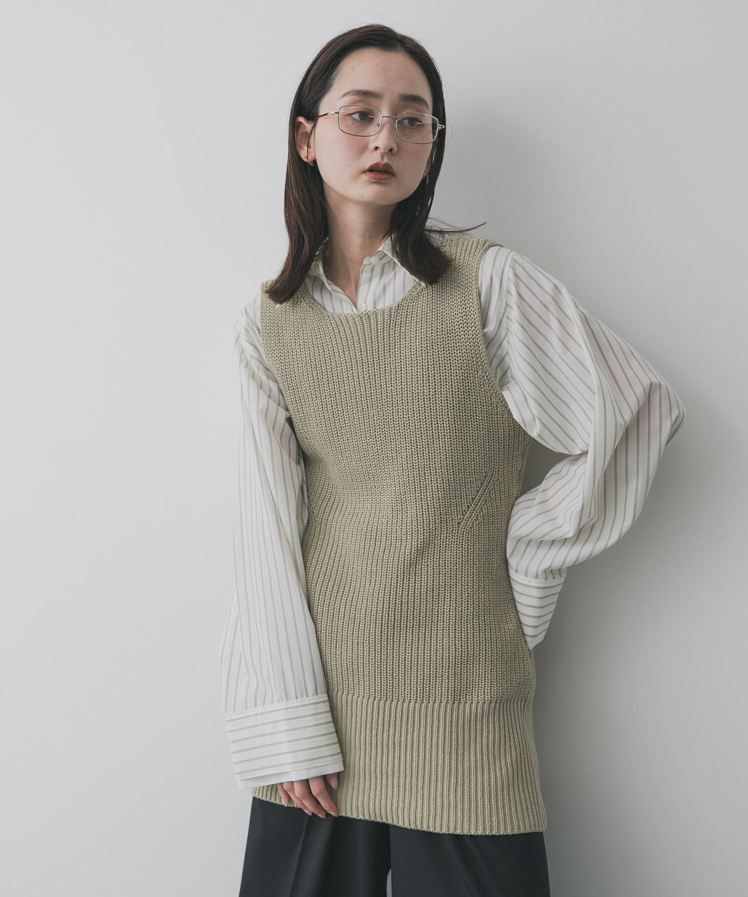 身長：169cm サイズ：one