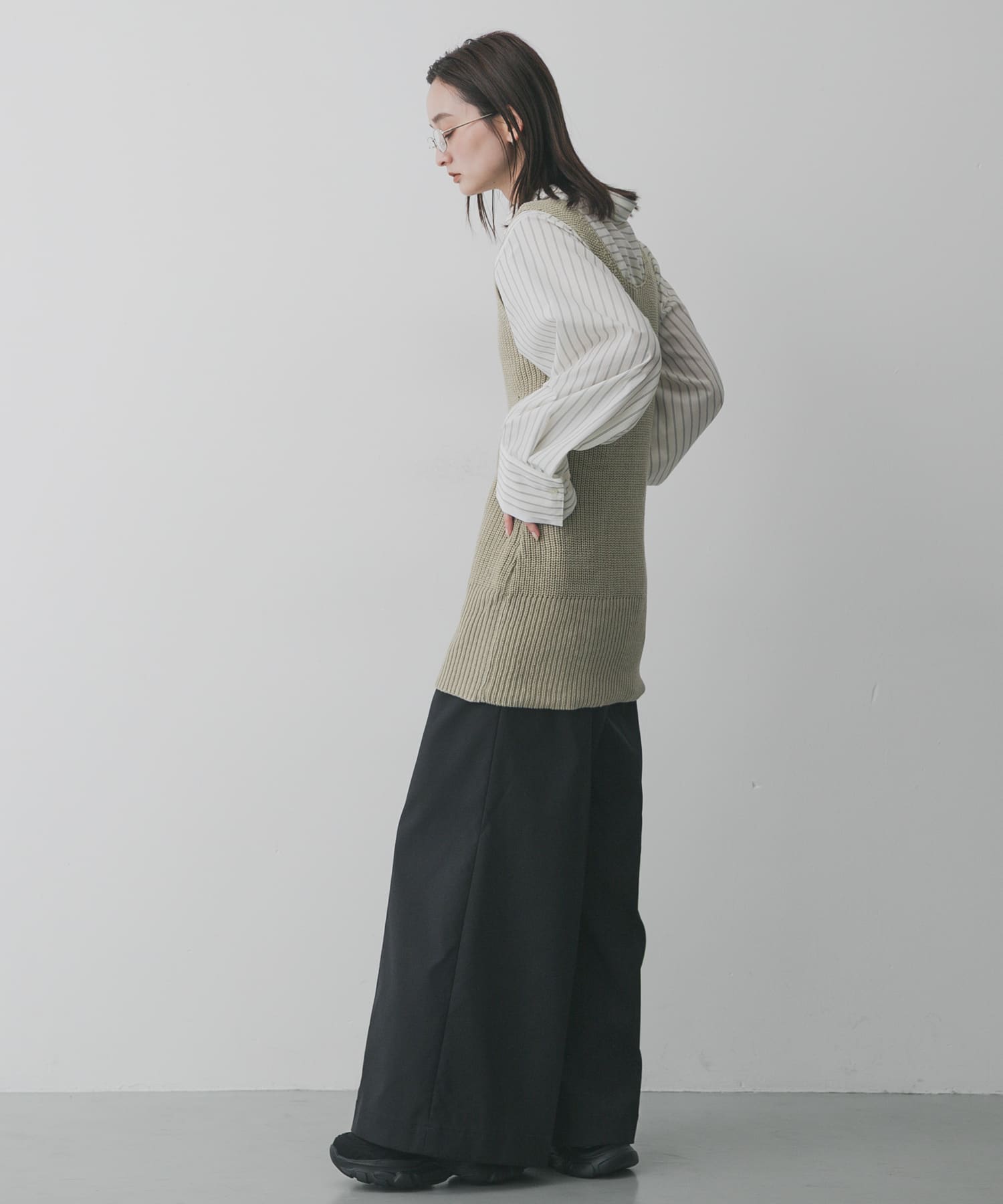 身長：169cm サイズ：one