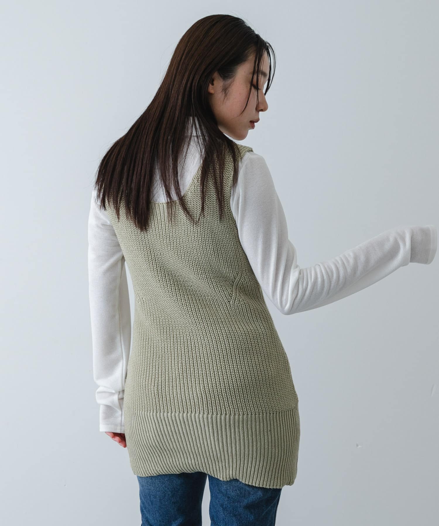 身長：158cm サイズ：one