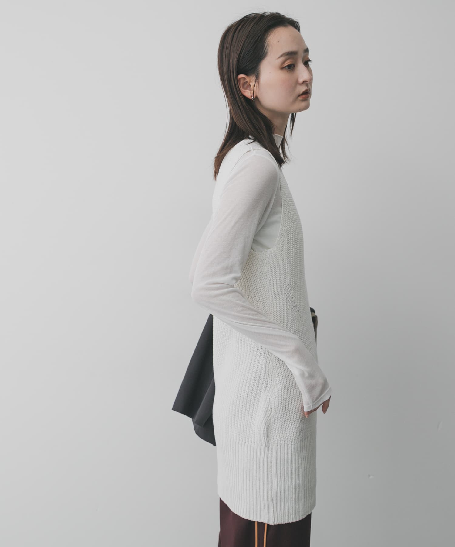 身長：169cm サイズ：one