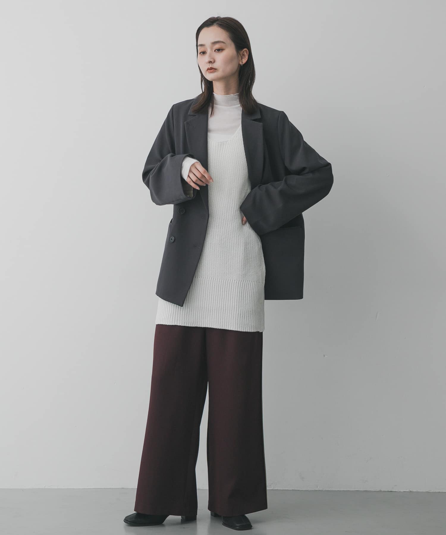 身長：169cm サイズ：one