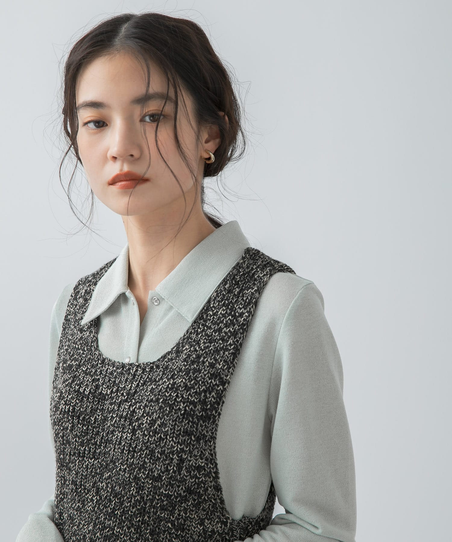 身長：160cm サイズ：one