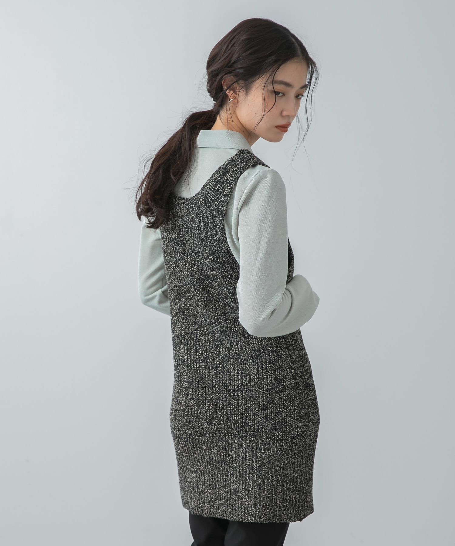 身長：160cm サイズ：one