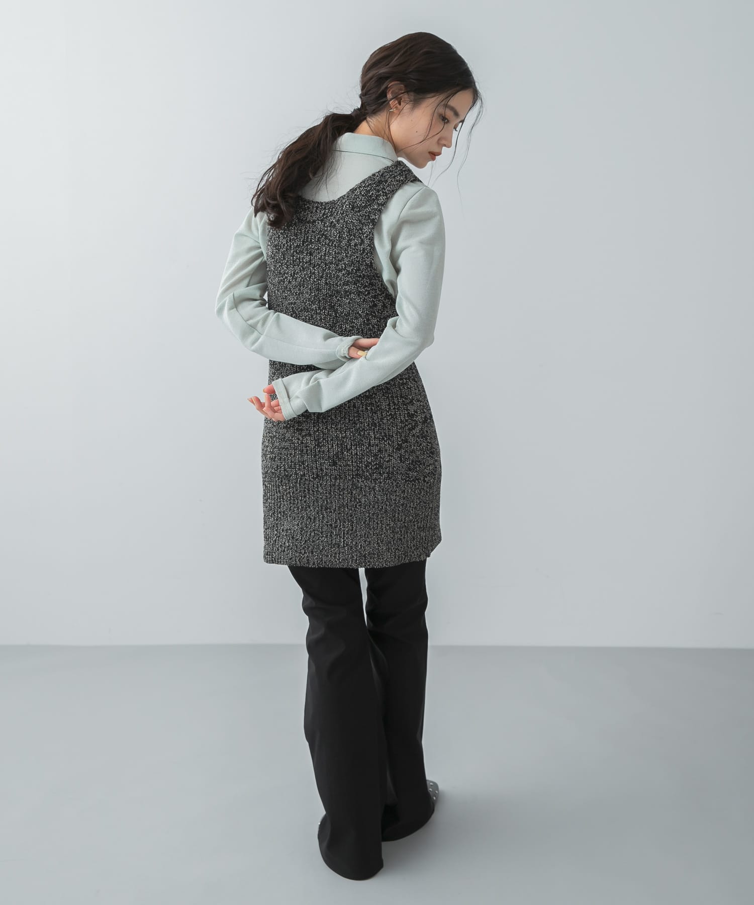 身長：160cm サイズ：one