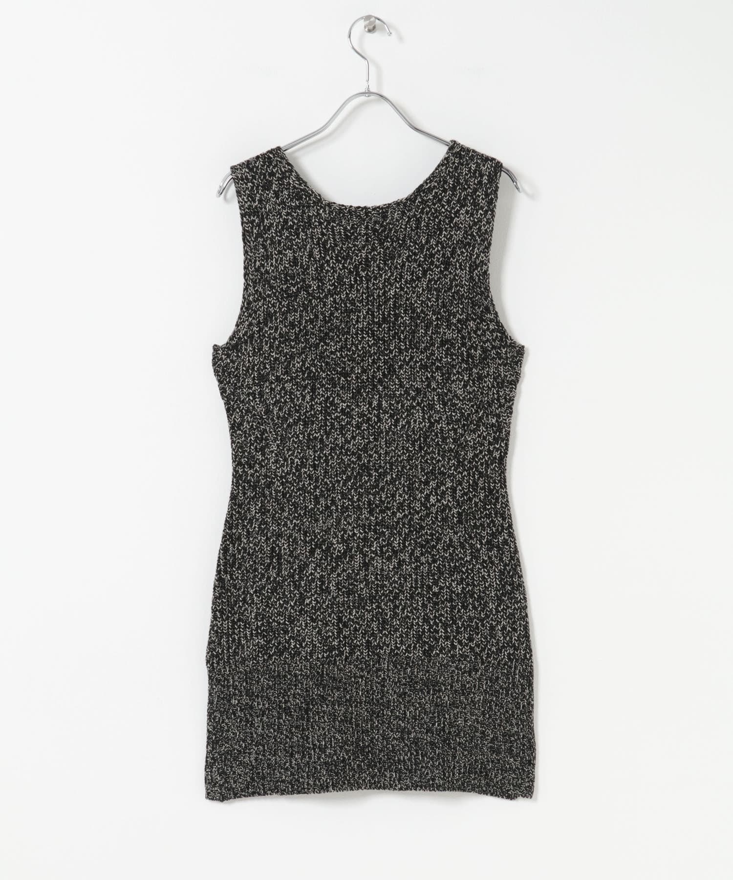 ミドルゲージチュニックベスト BLACK One