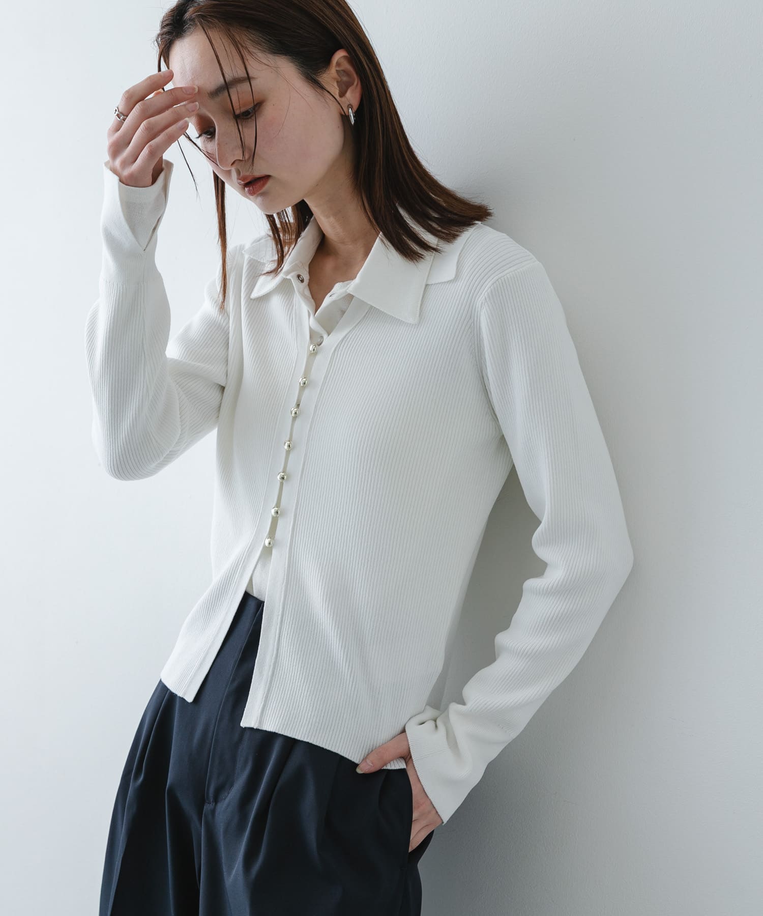 身長：169cm サイズ：one