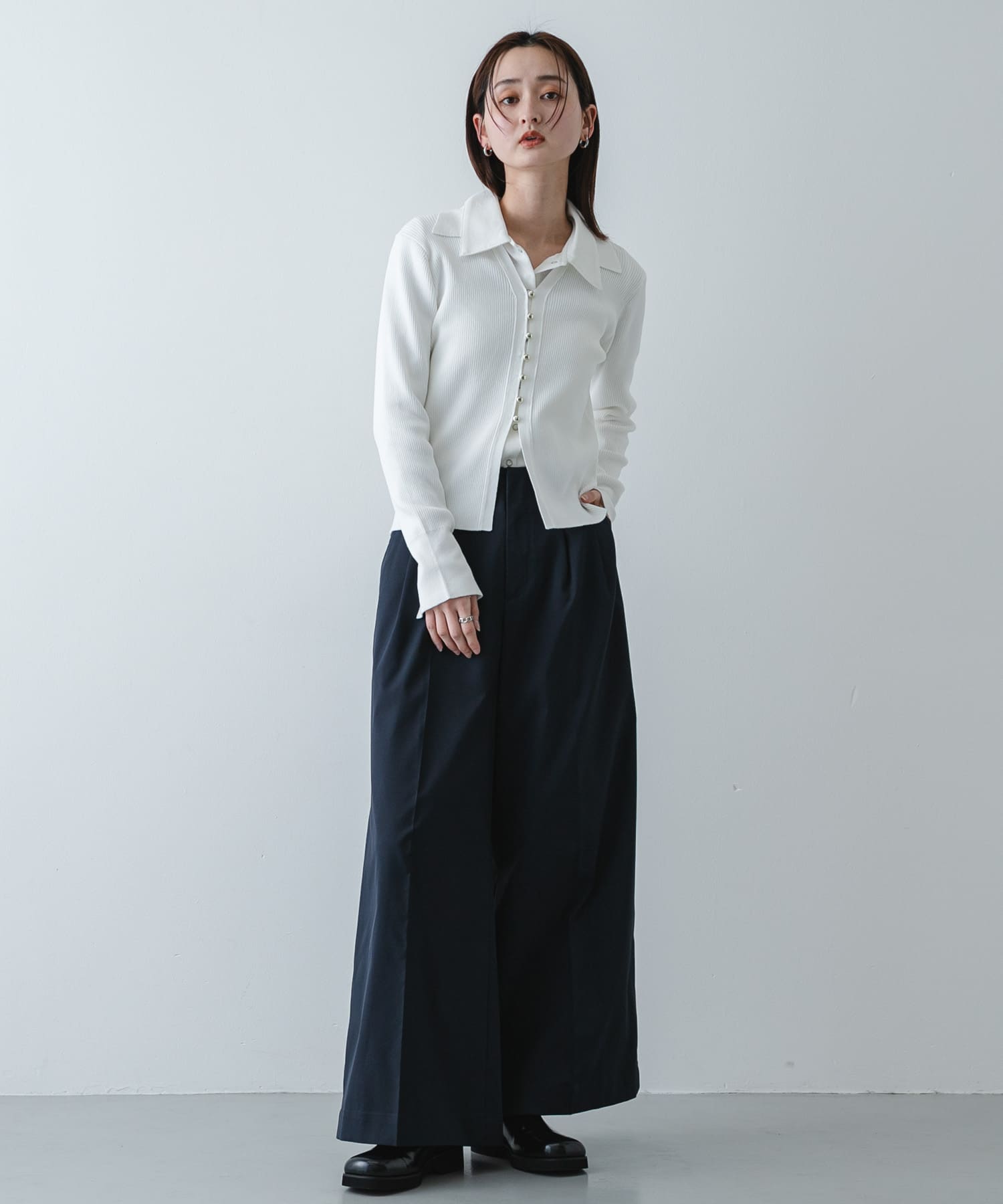 身長：169cm サイズ：one