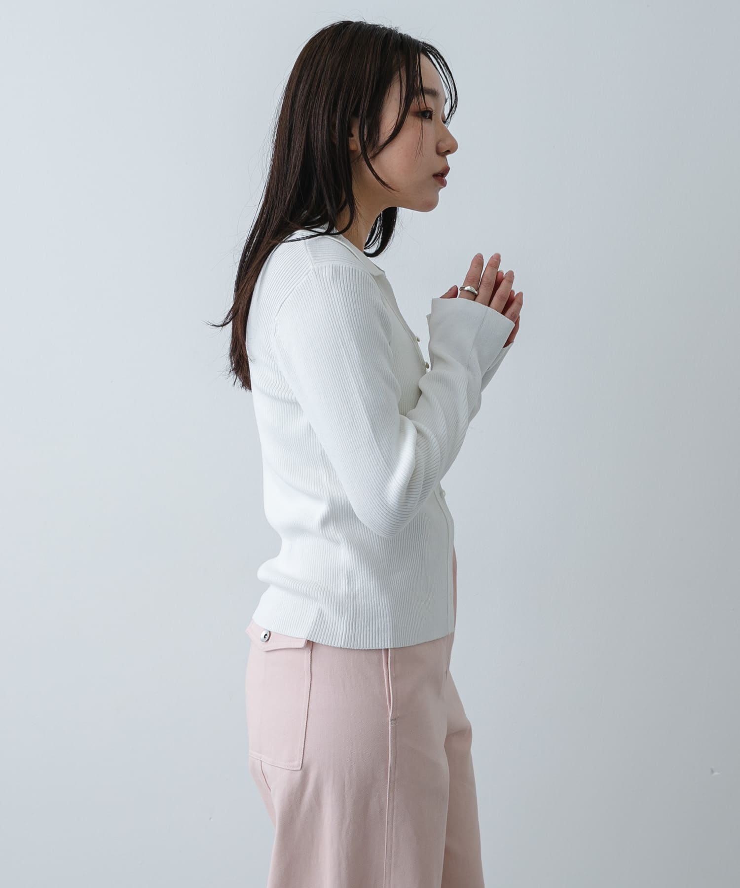 身長：158cm サイズ：one