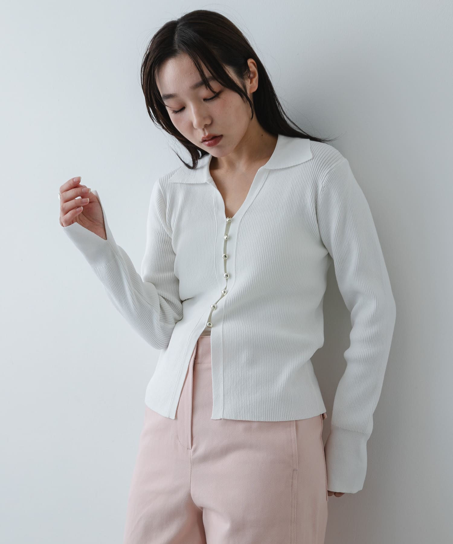 身長：158cm サイズ：one