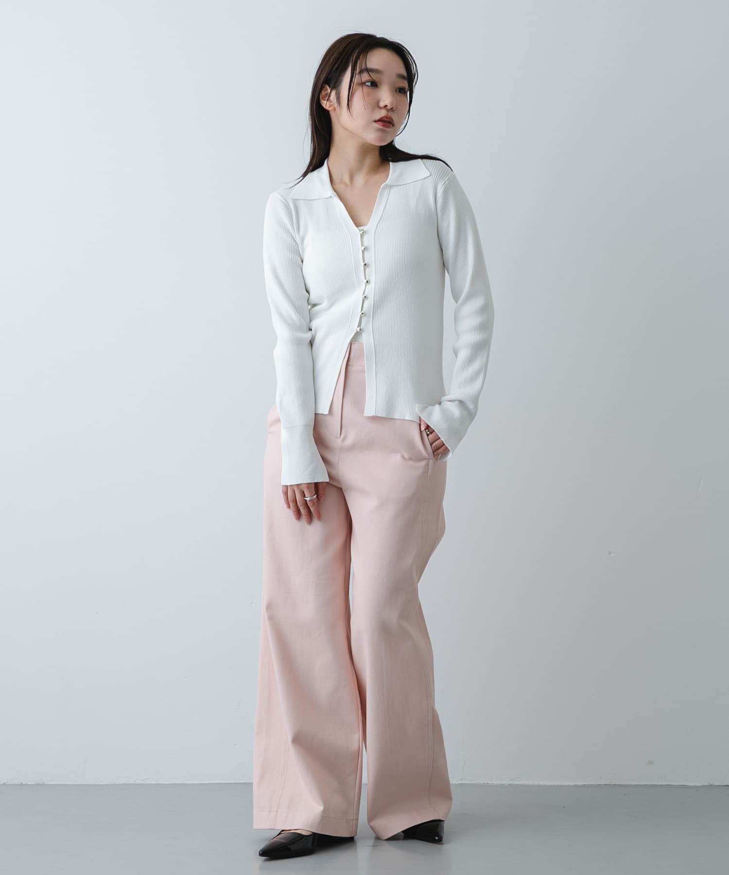 身長：158cm サイズ：one