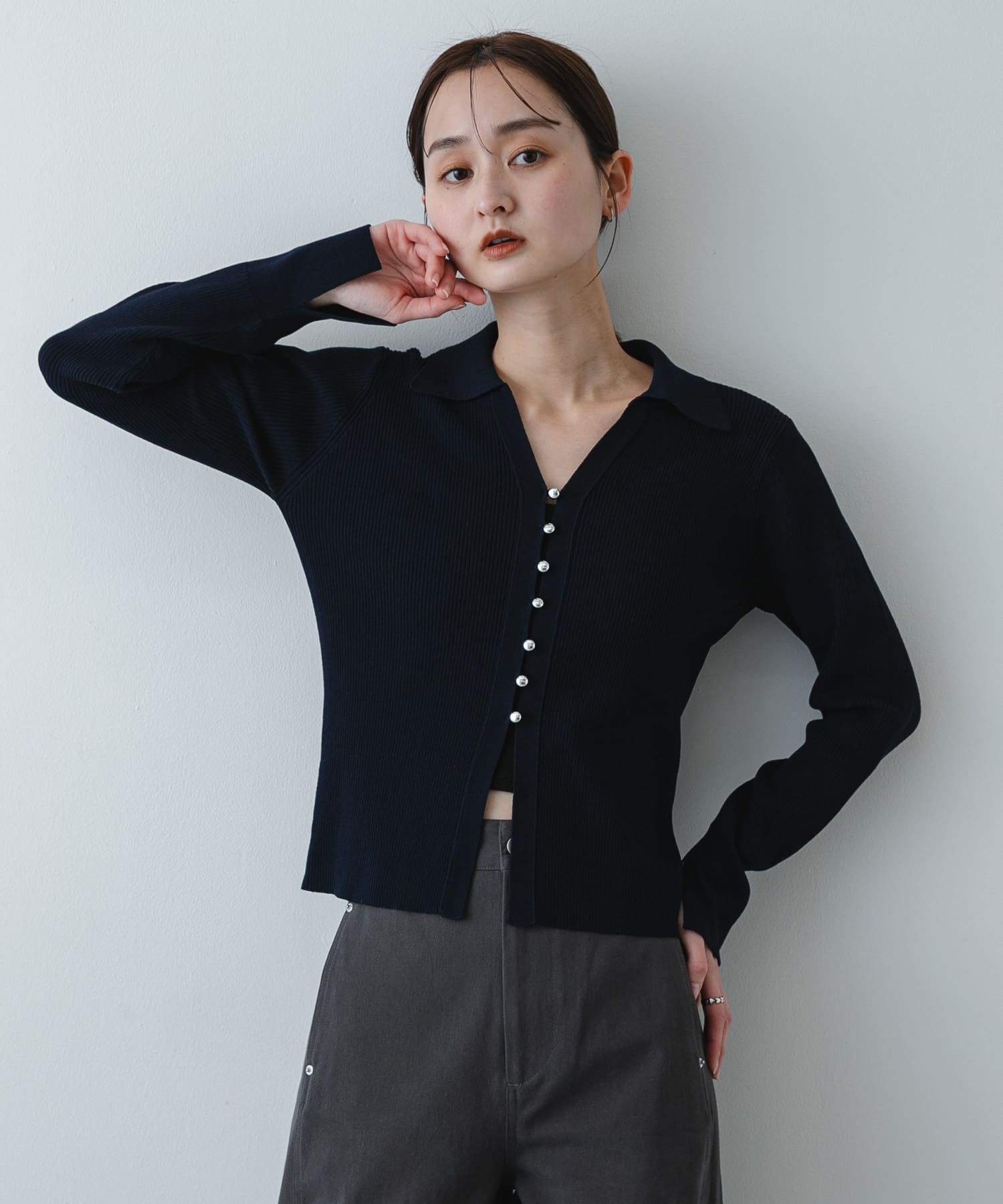 身長：169cm サイズ：one
