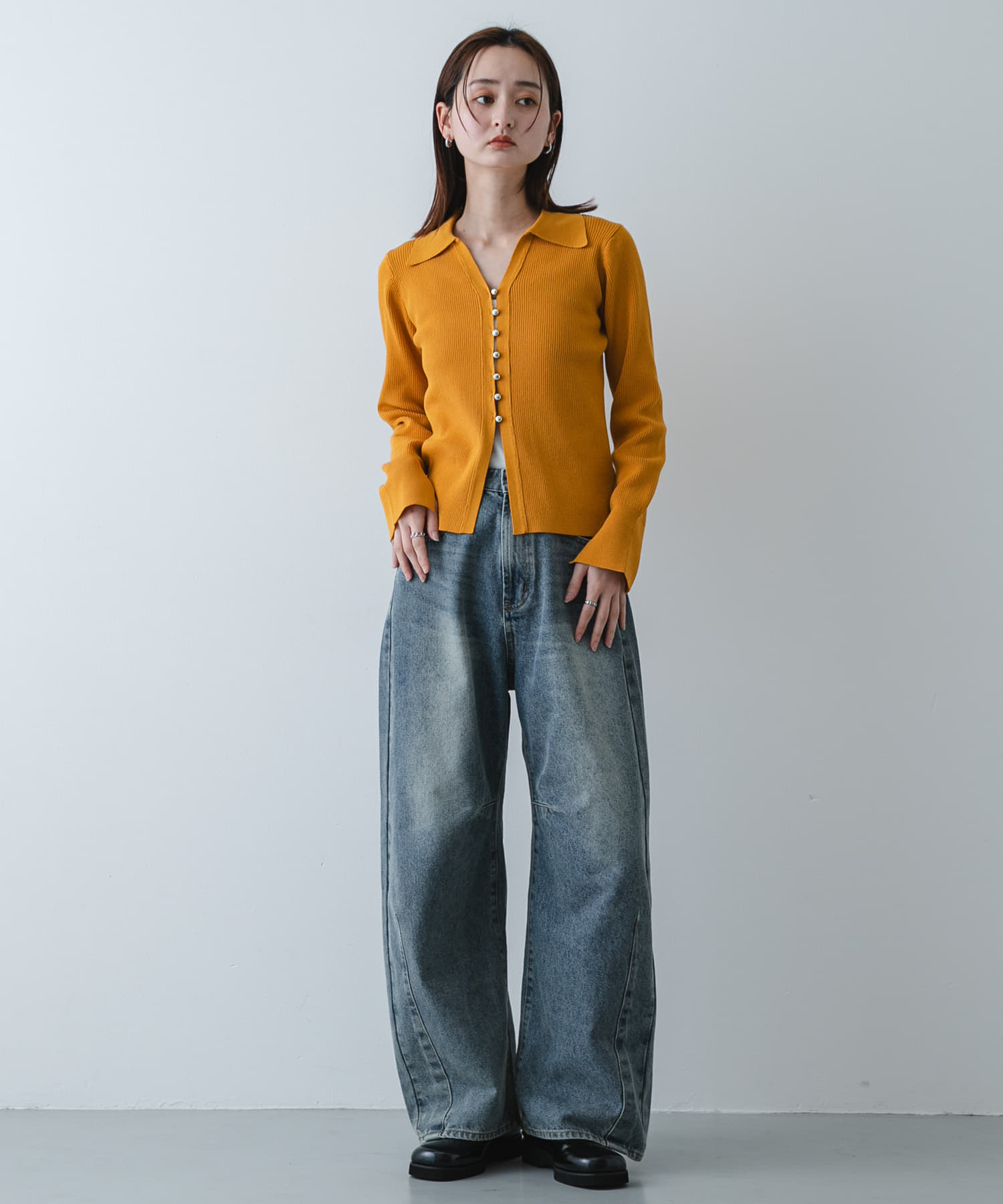 身長：169cm サイズ：one