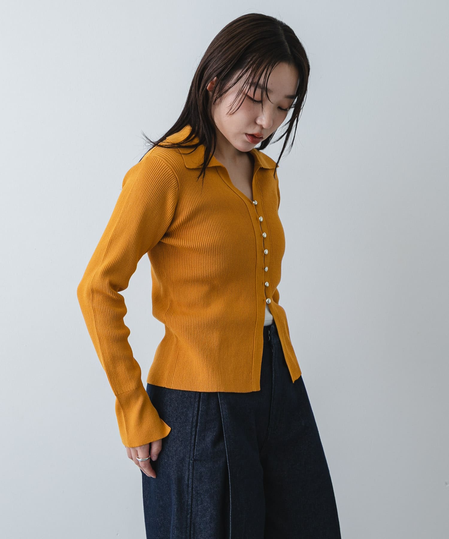 身長：158cm サイズ：one