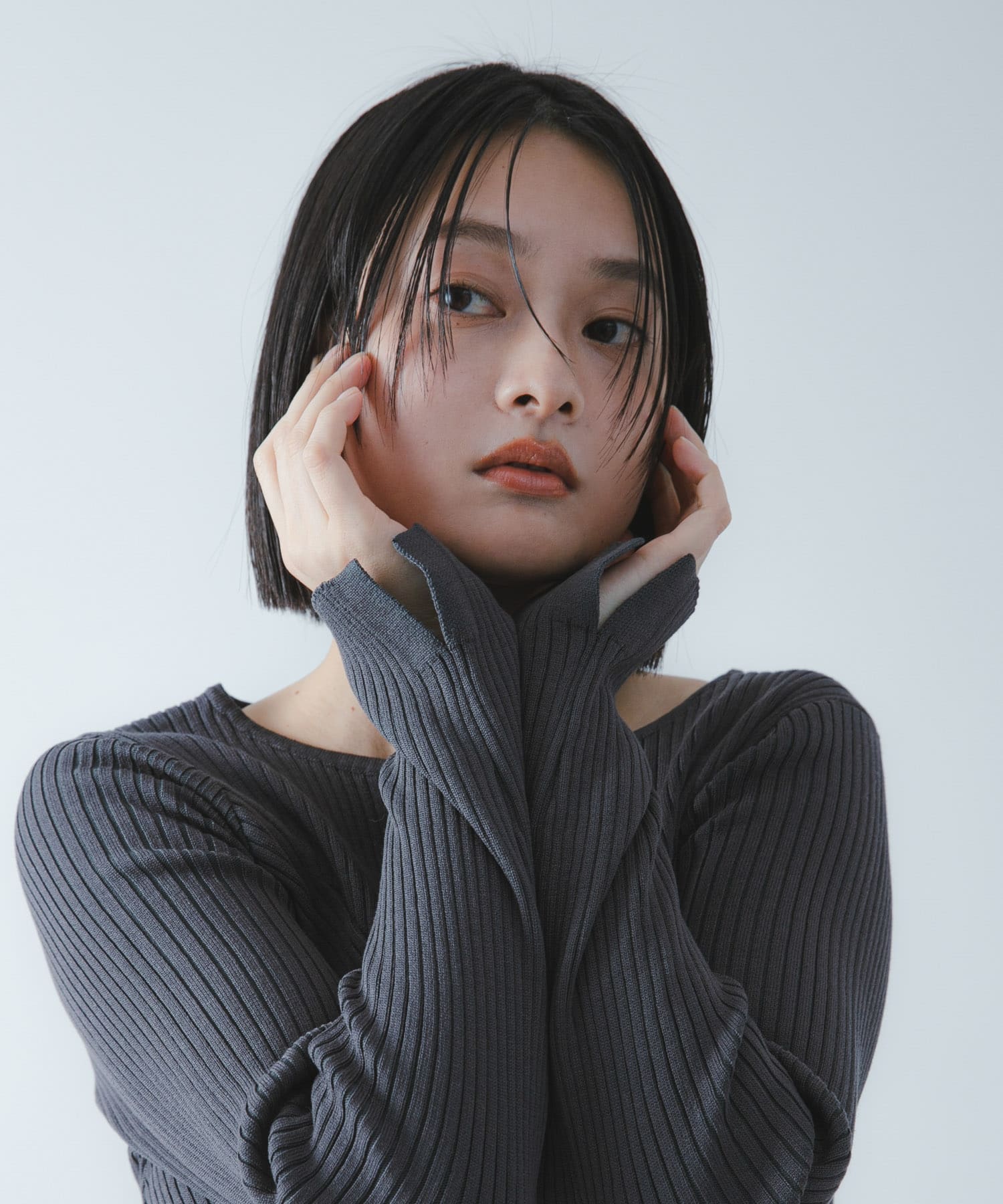 身長：163cm サイズ：one