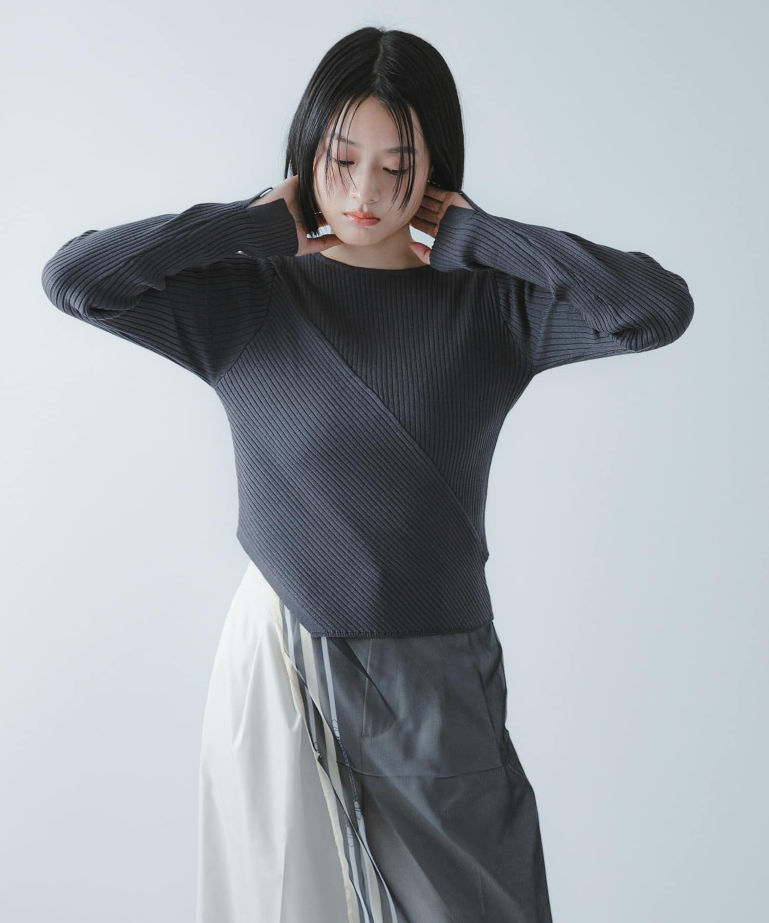 身長：163cm サイズ：one