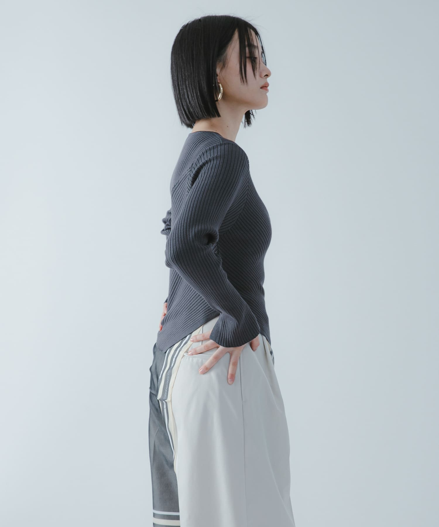 身長：163cm サイズ：one