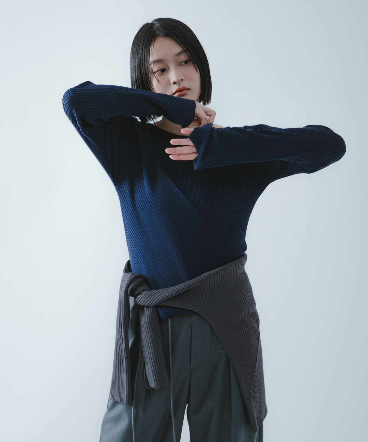 身長：163cm サイズ：one