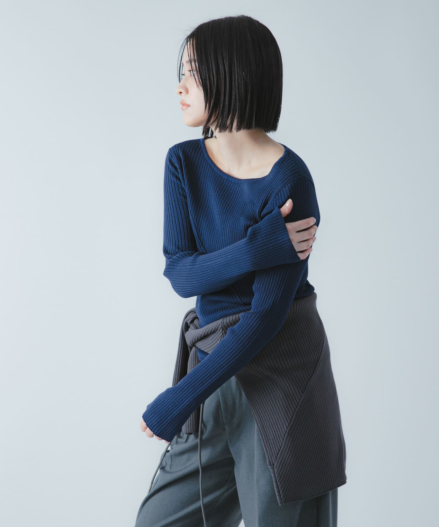 身長：163cm サイズ：one