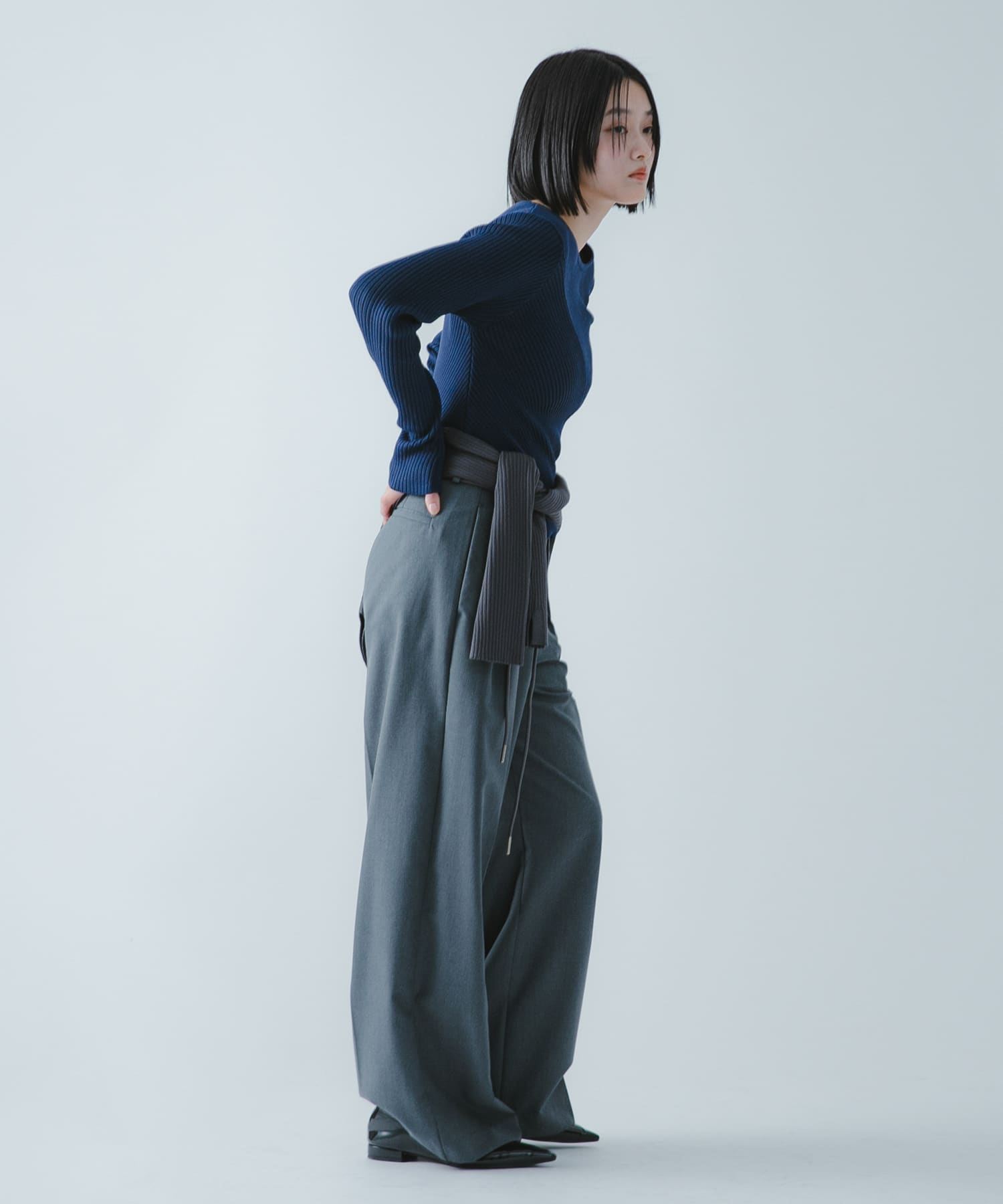 身長：163cm サイズ：one