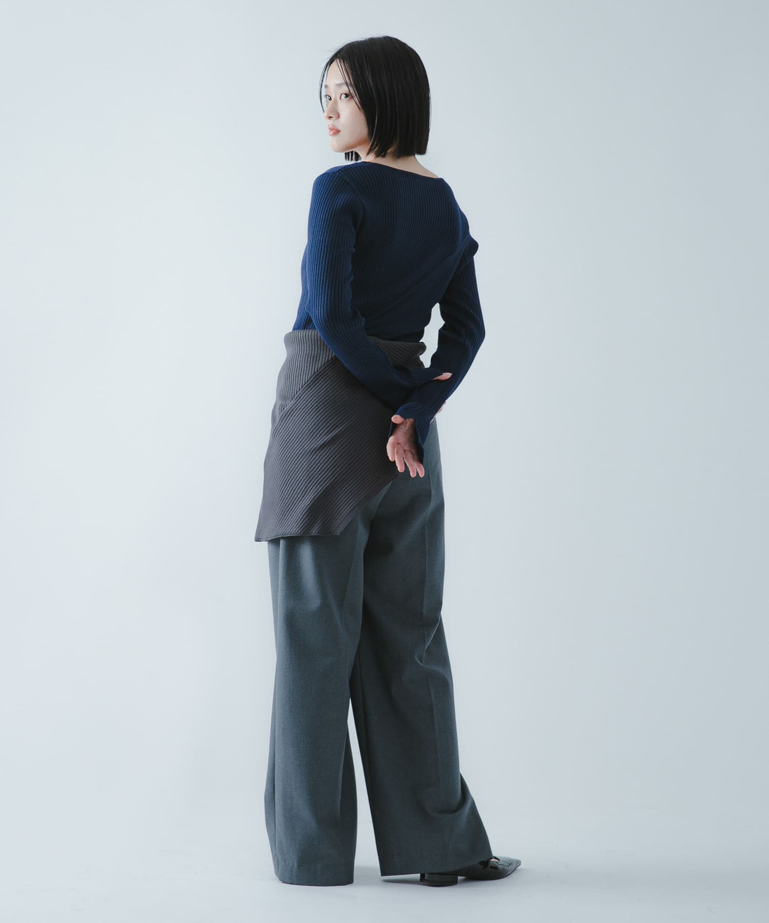 身長：163cm サイズ：one