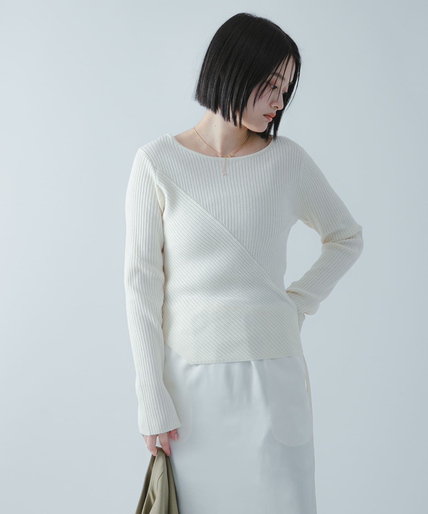 身長：163cm サイズ：one