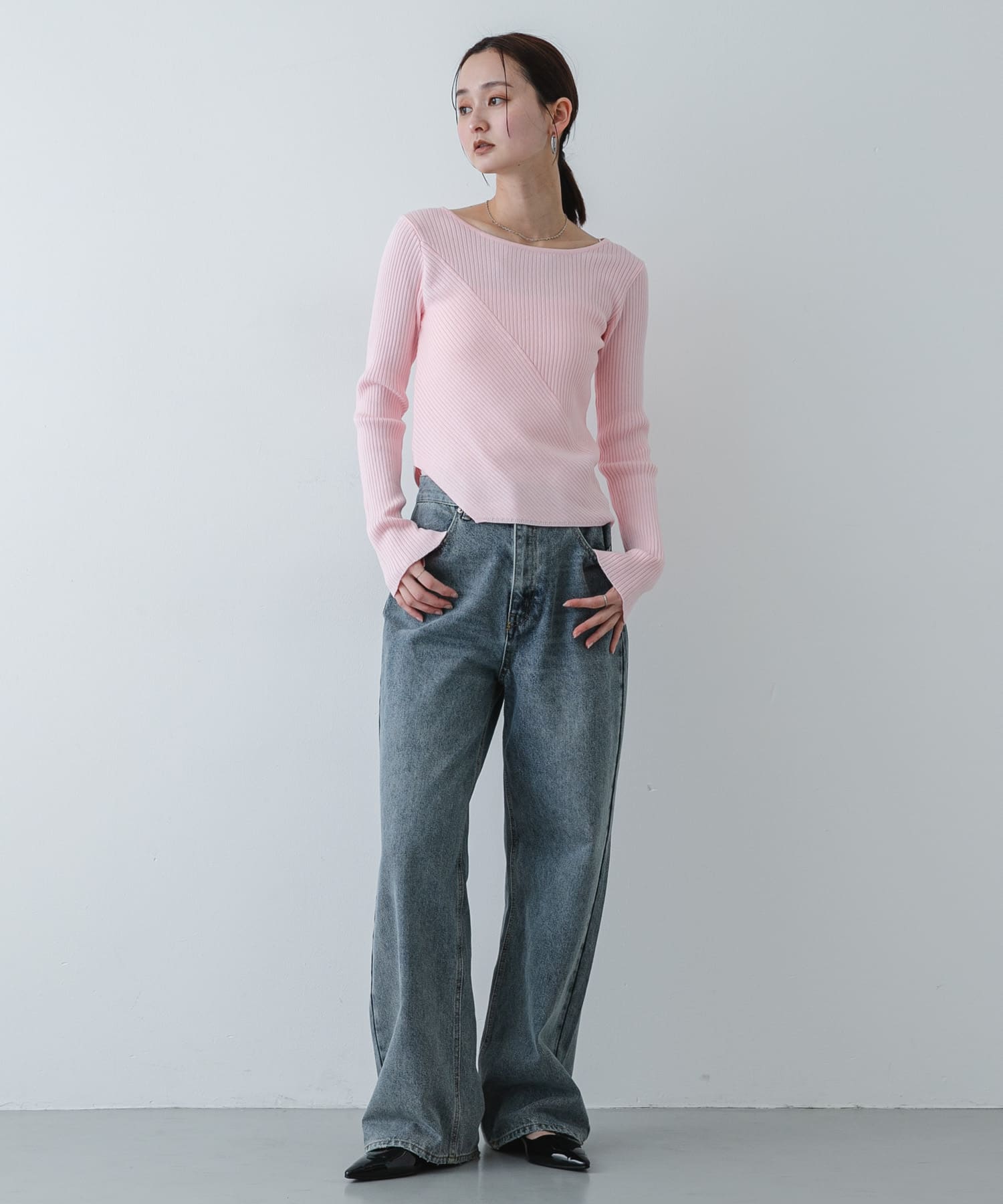 身長：169cm サイズ：one